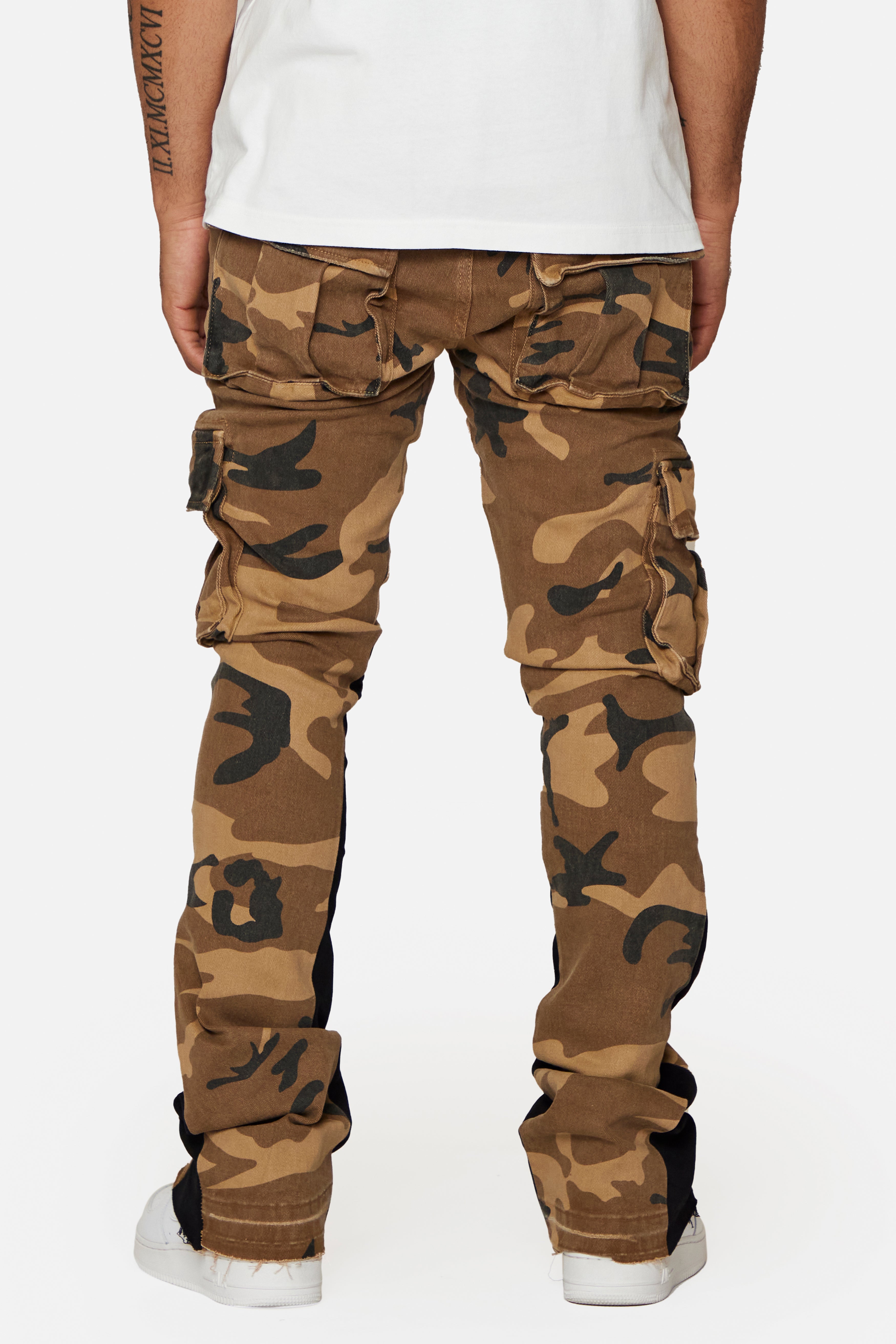 ESNTL LAB STACKED "COMMANDER" BROWN