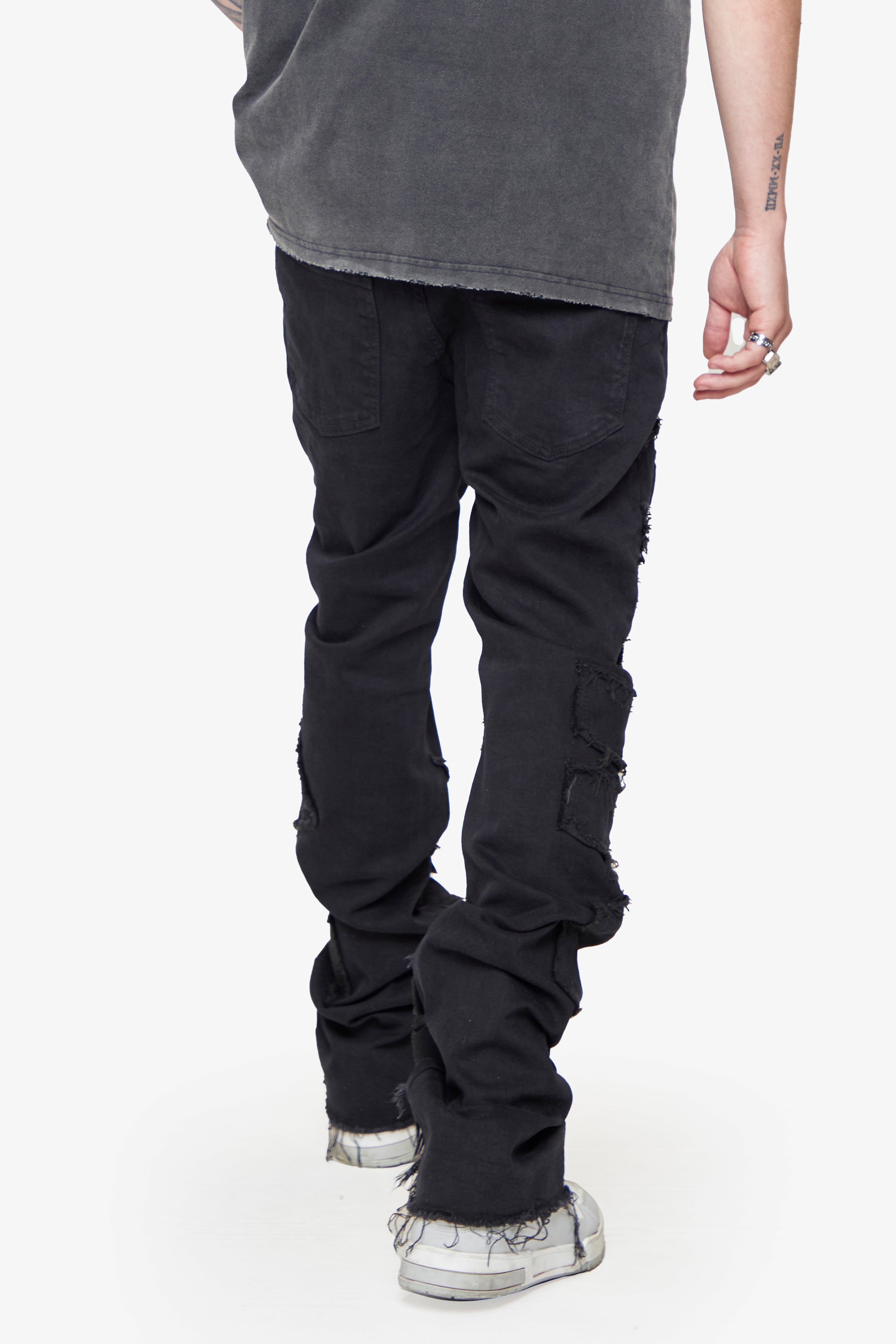 ESNTL LAB JEANS "REAPER" BLACK