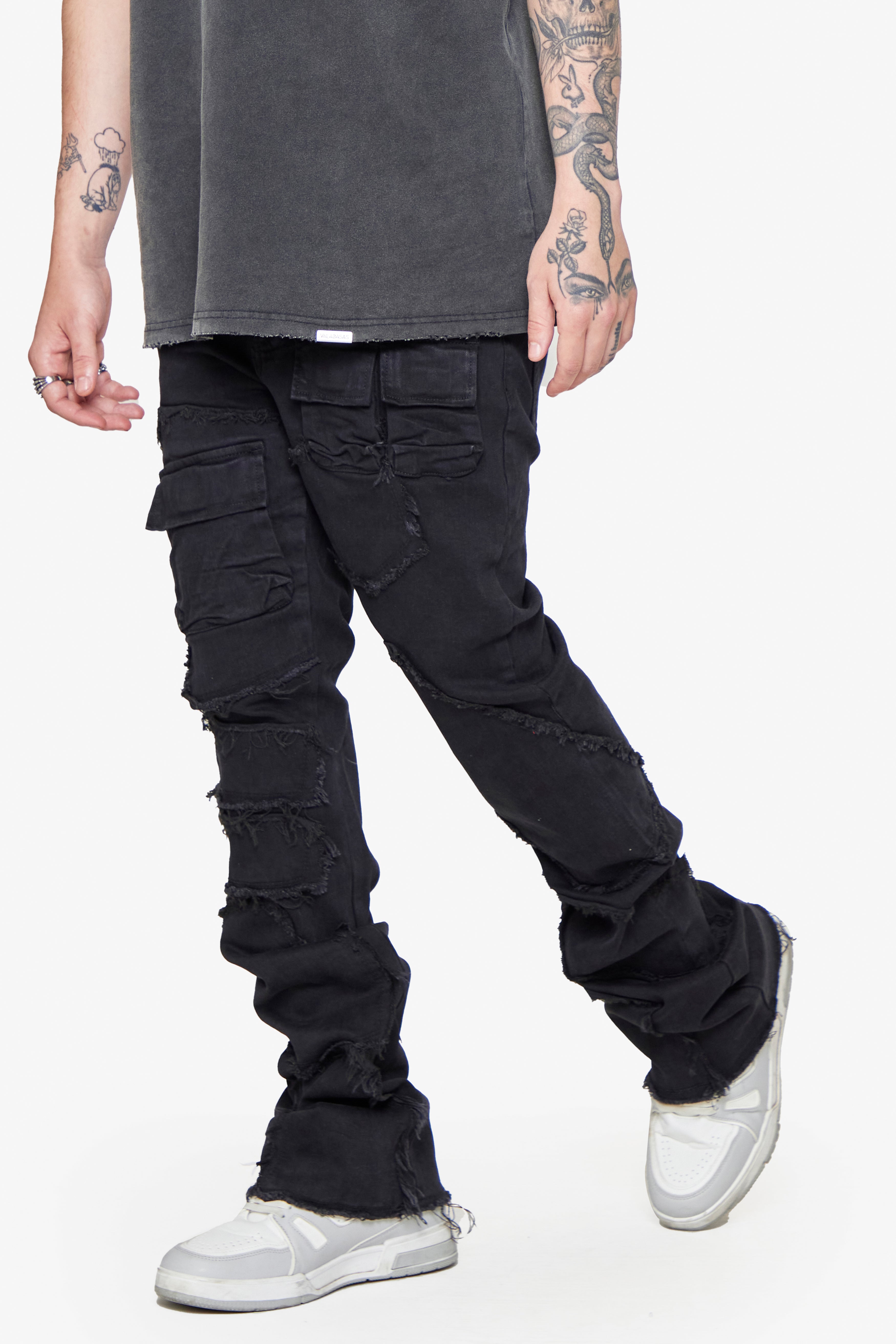 ESNTL LAB JEANS "REAPER" BLACK