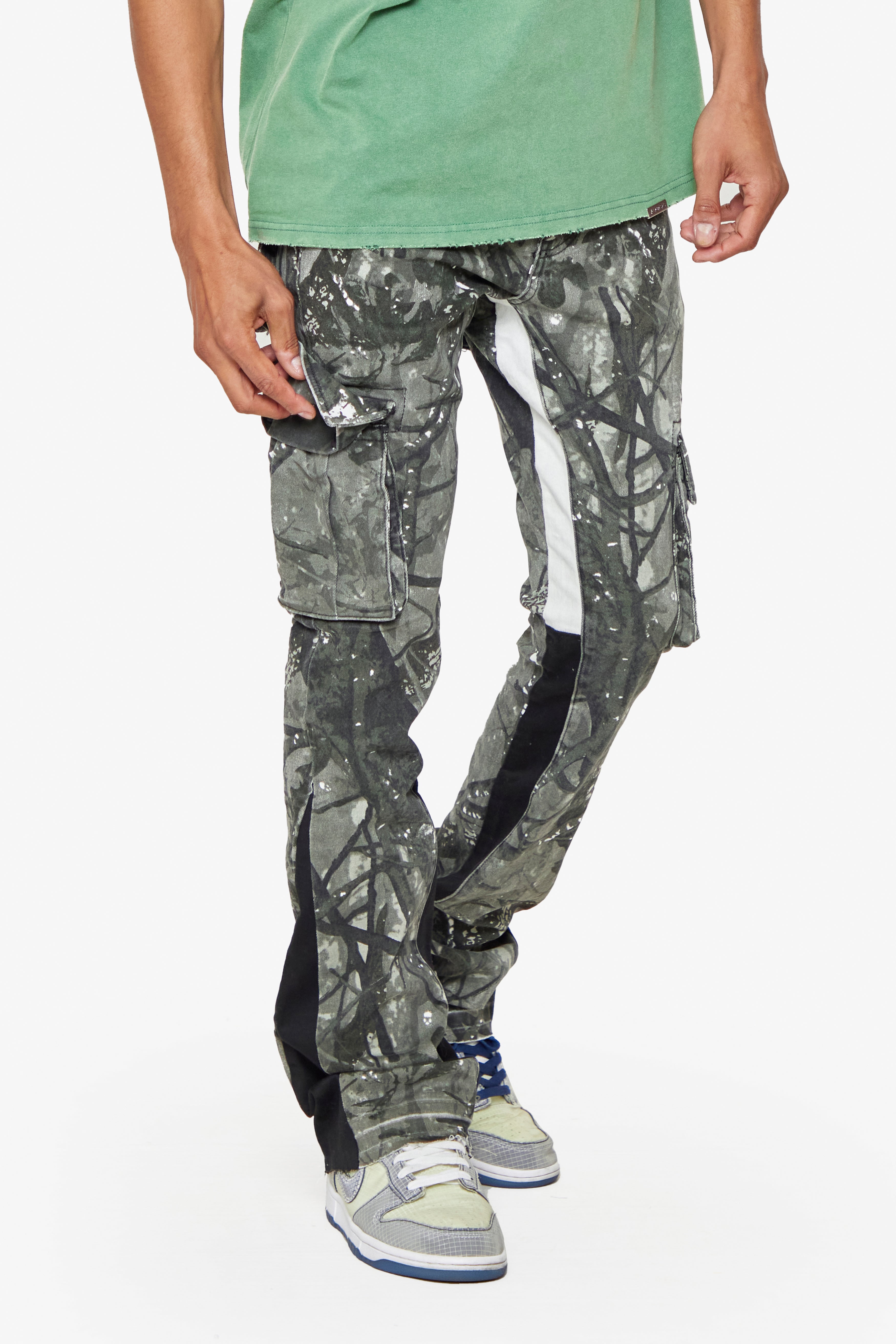 ESNTL LAB STACKED "COMMANDER" SNOW CAMO