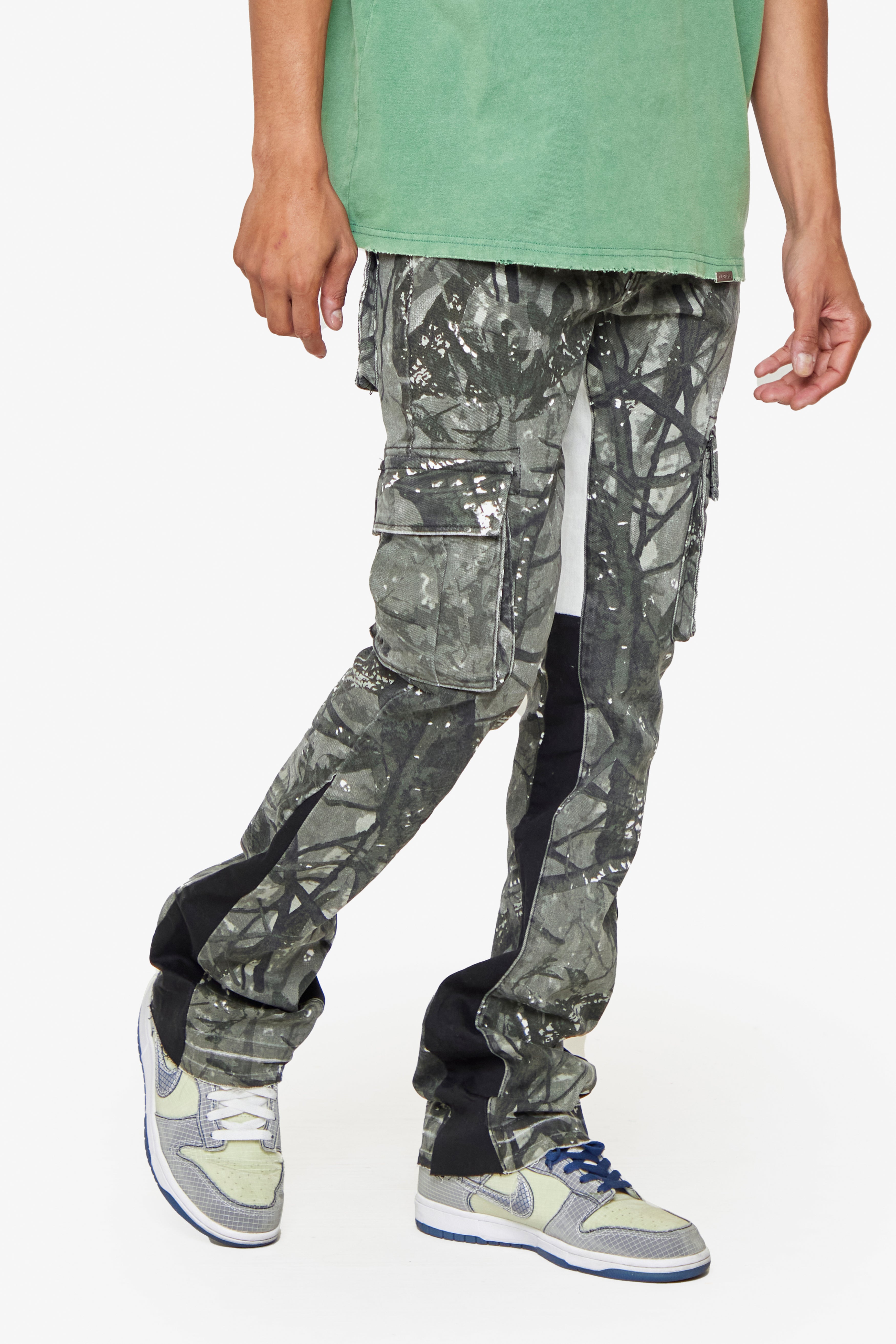 ESNTL LAB STACKED "COMMANDER" SNOW CAMO