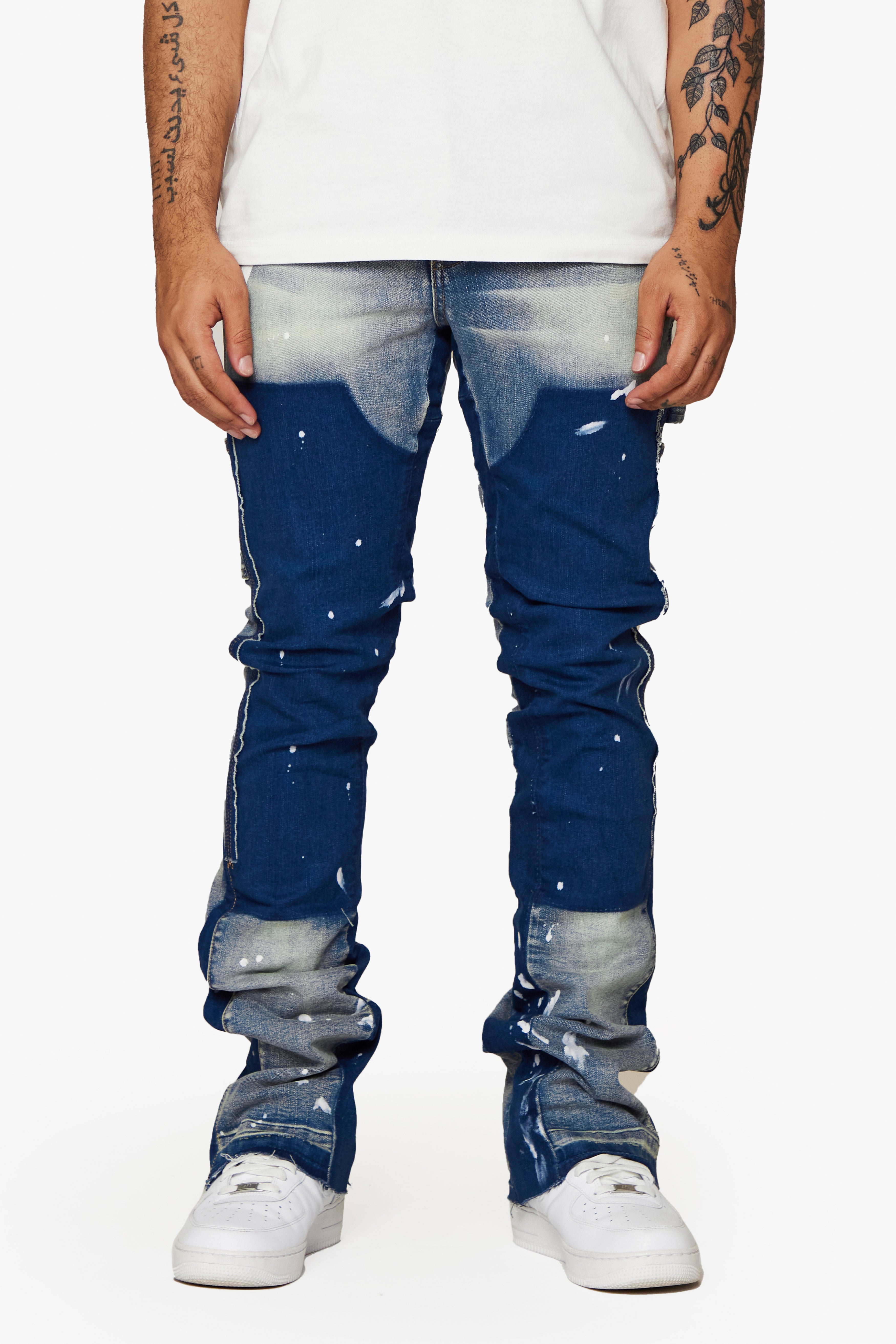 ESNTL LAB STACKED "TAMA" LT. WASH