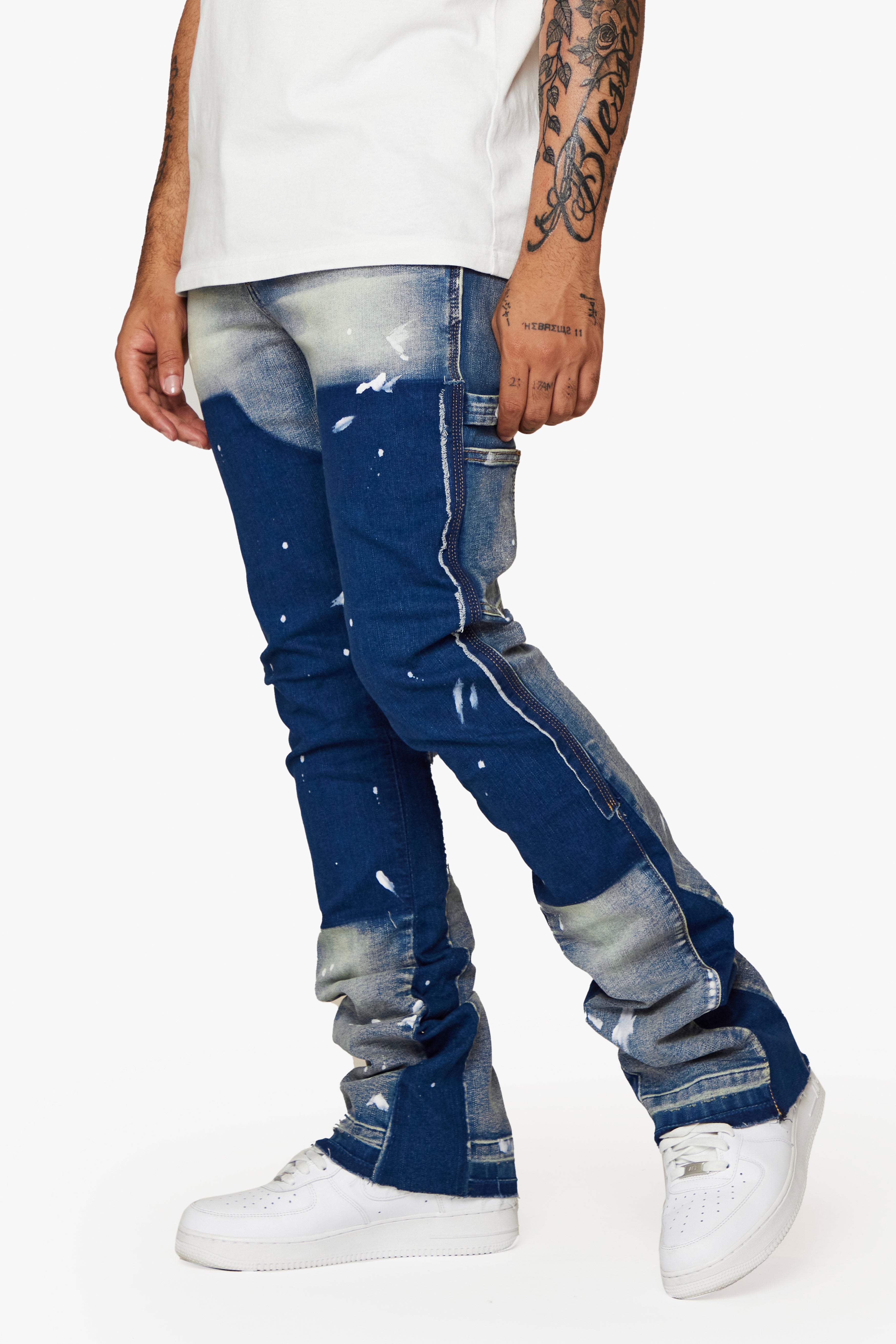 ESNTL LAB STACKED "TAMA" LT. WASH