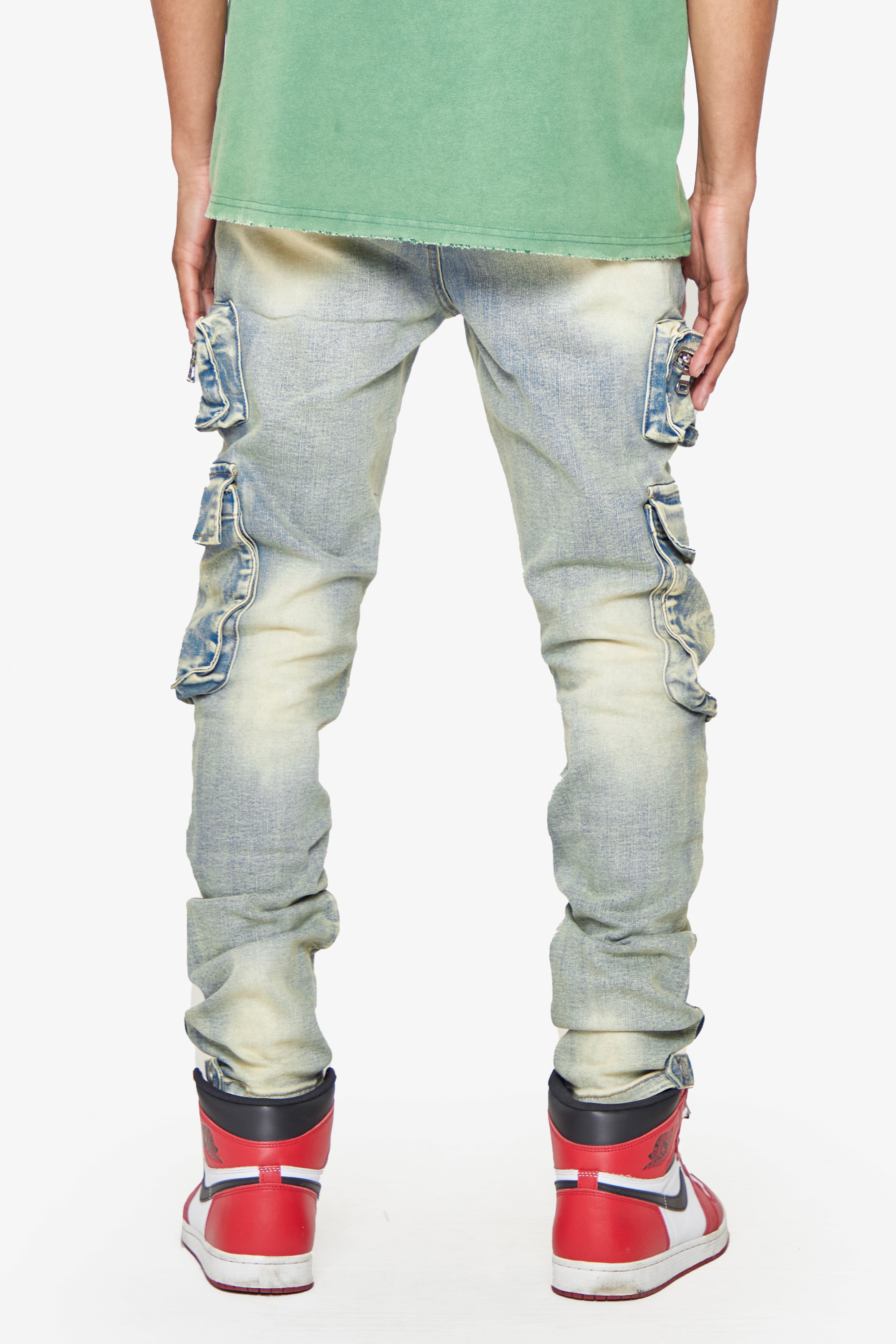 ESNTL LAB STACKED "RYKER" LT. VINTAGE