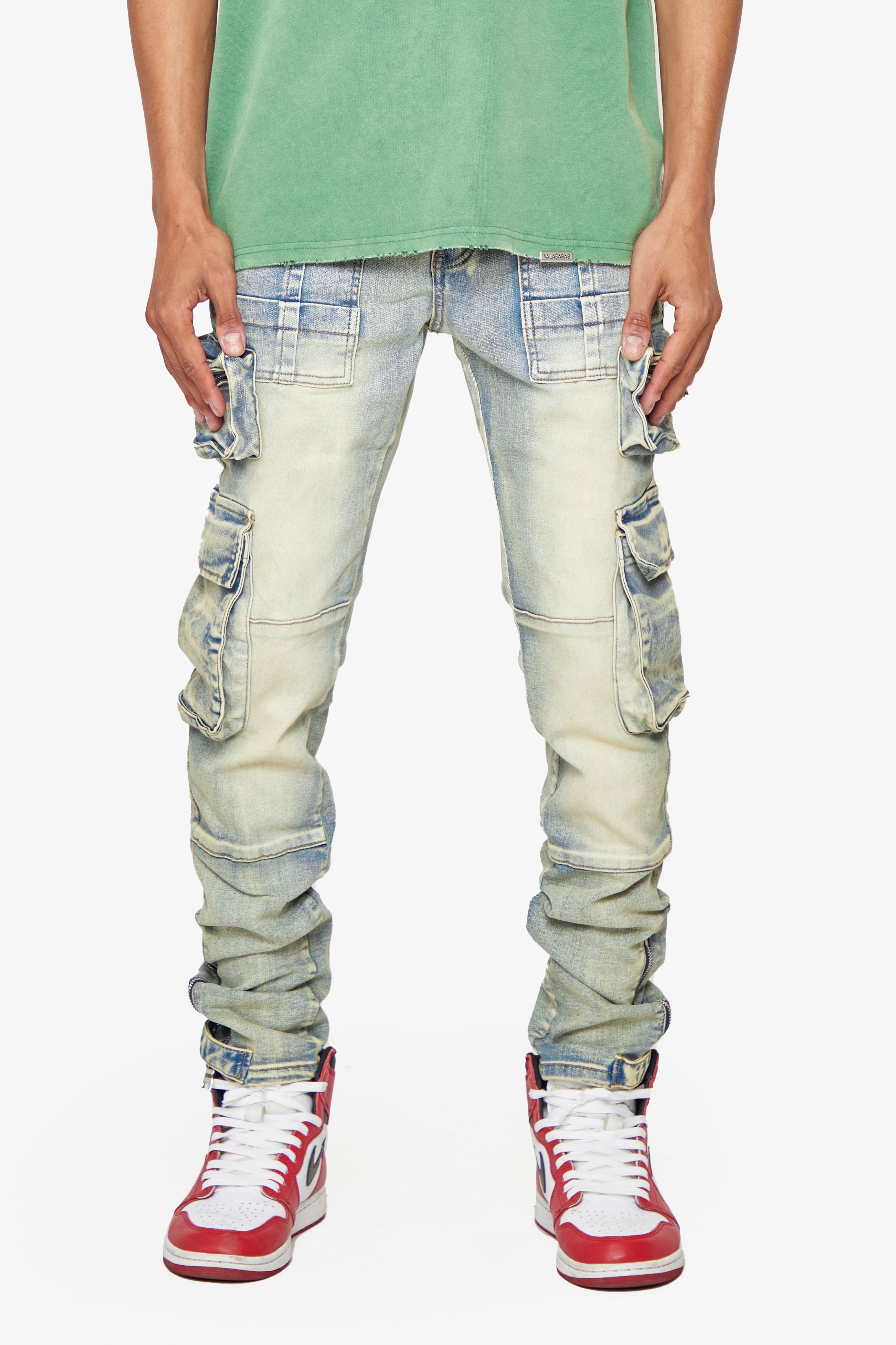 ESNTL LAB STACKED "RYKER" LT. VINTAGE