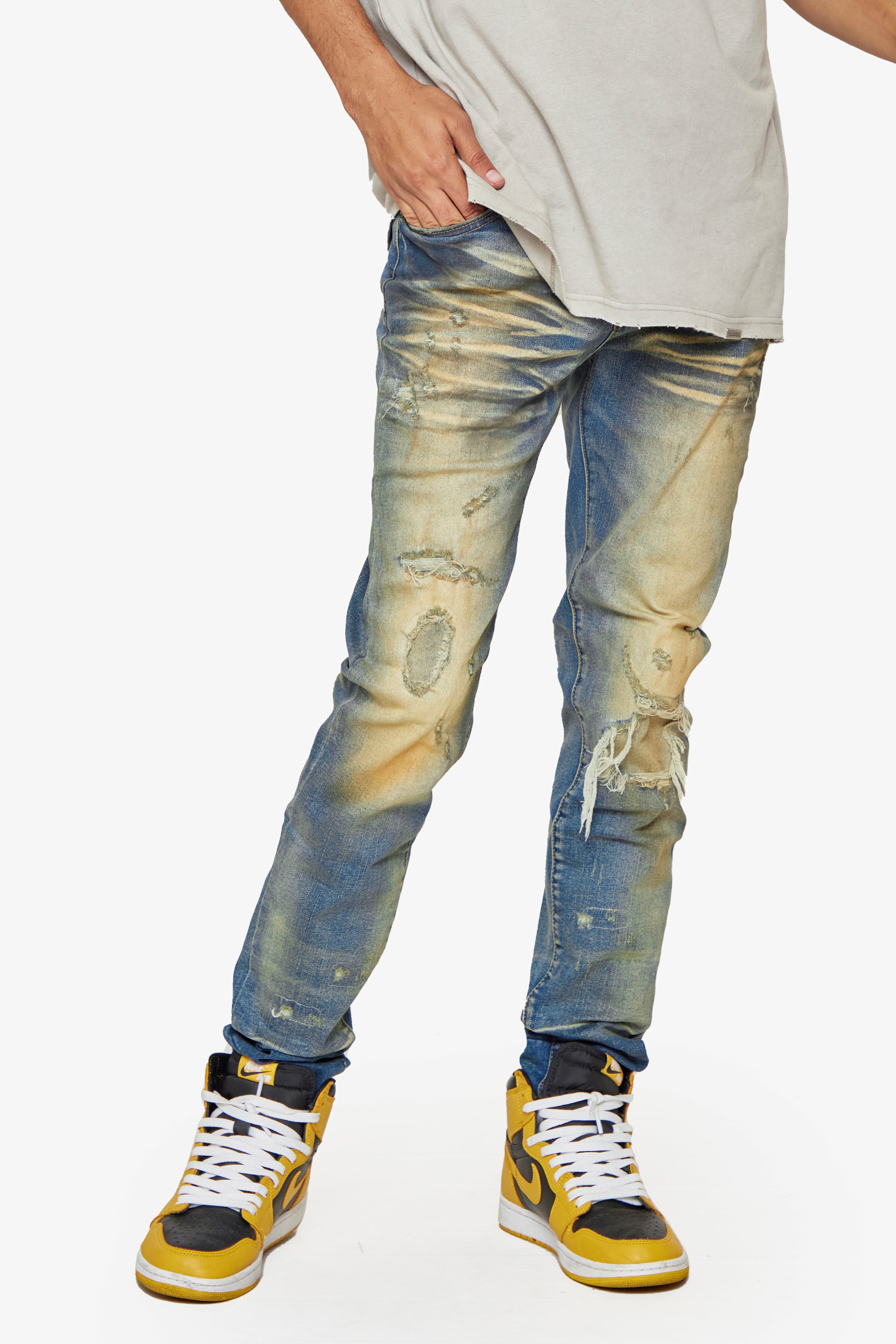 ESNTL LAB STACKED "NATE" VINTAGE WASH