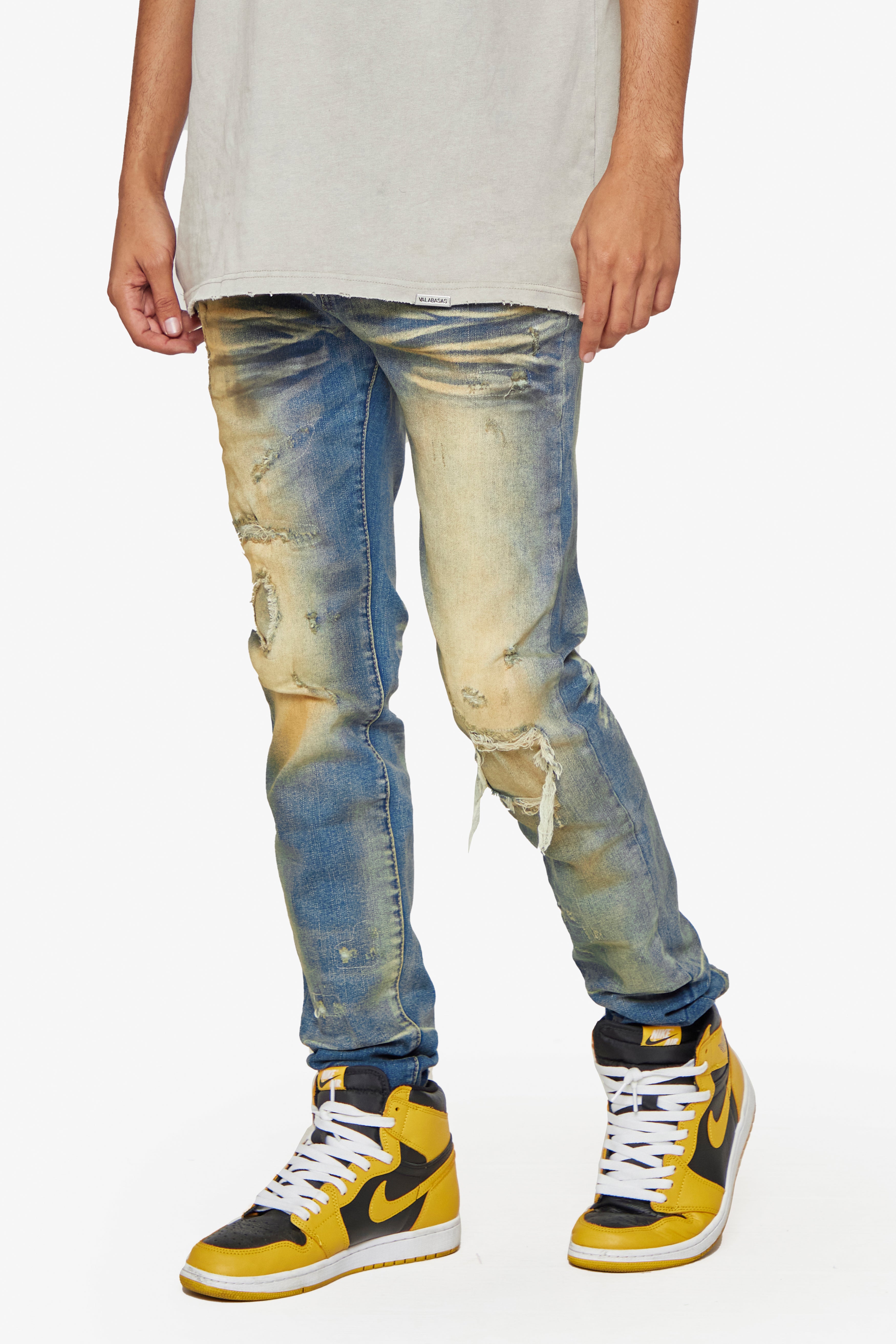 ESNTL LAB STACKED "NATE" VINTAGE WASH