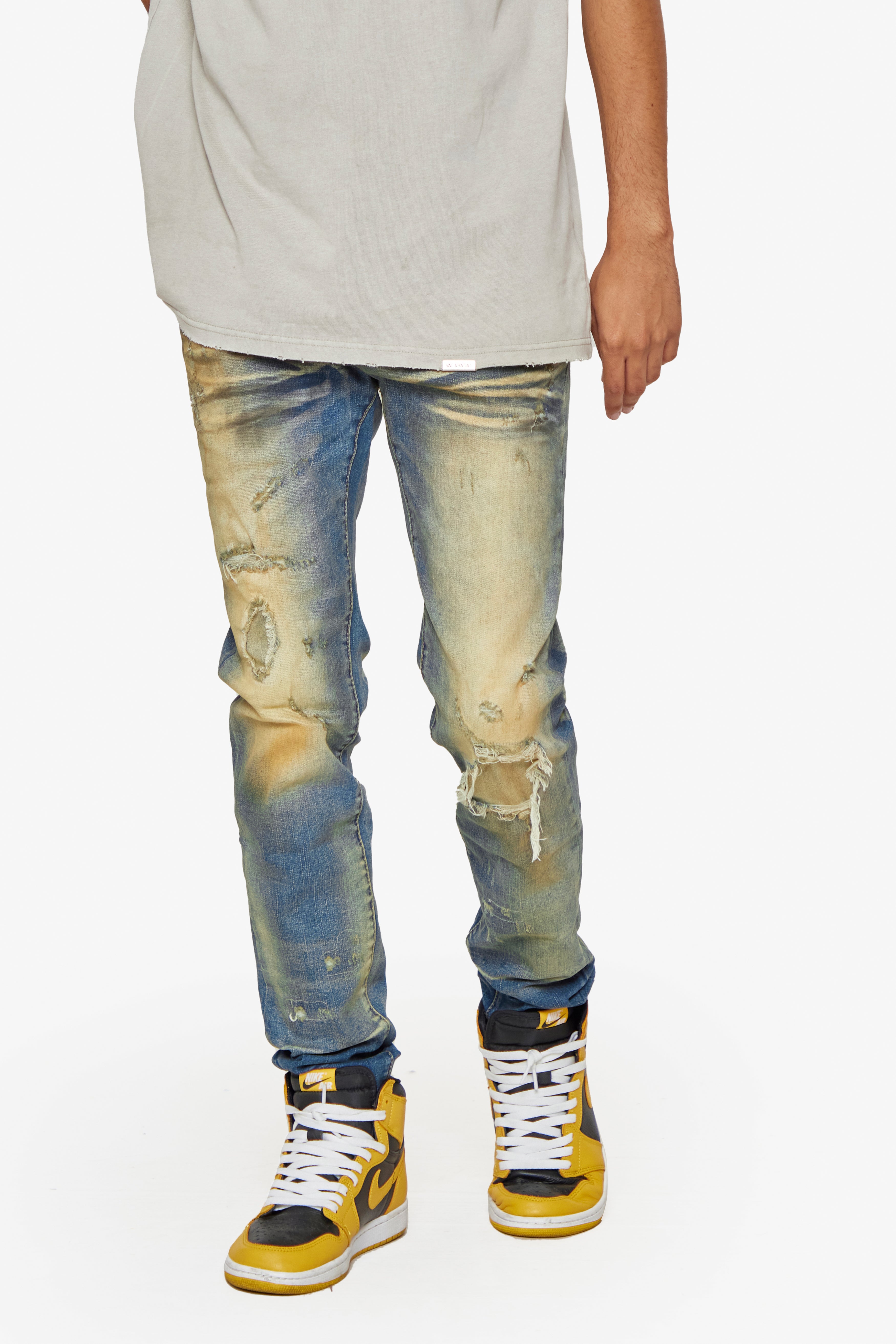 ESNTL LAB STACKED "NATE" VINTAGE WASH