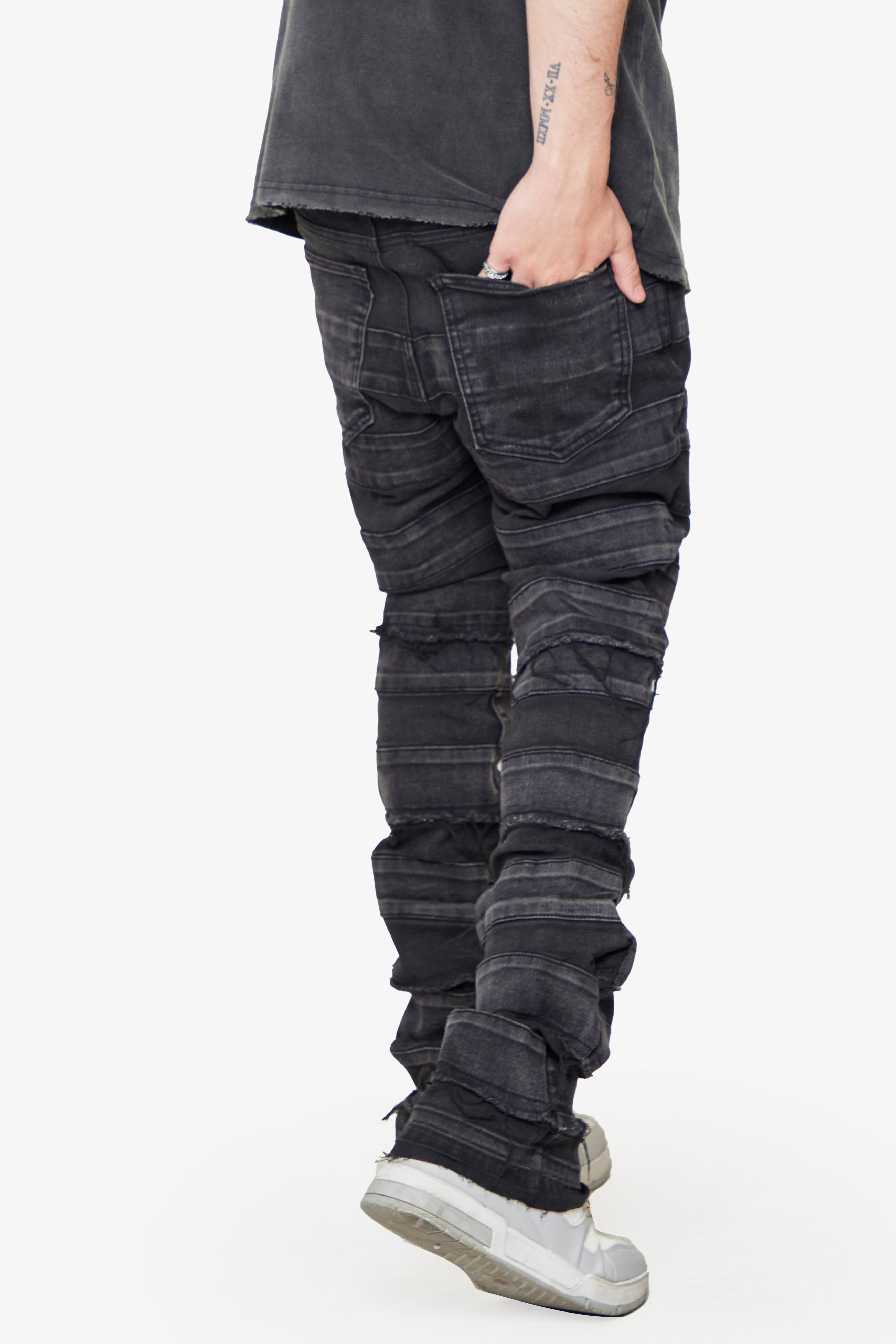 ESNTL LAB JEANS "REPLICA" GREY WASH