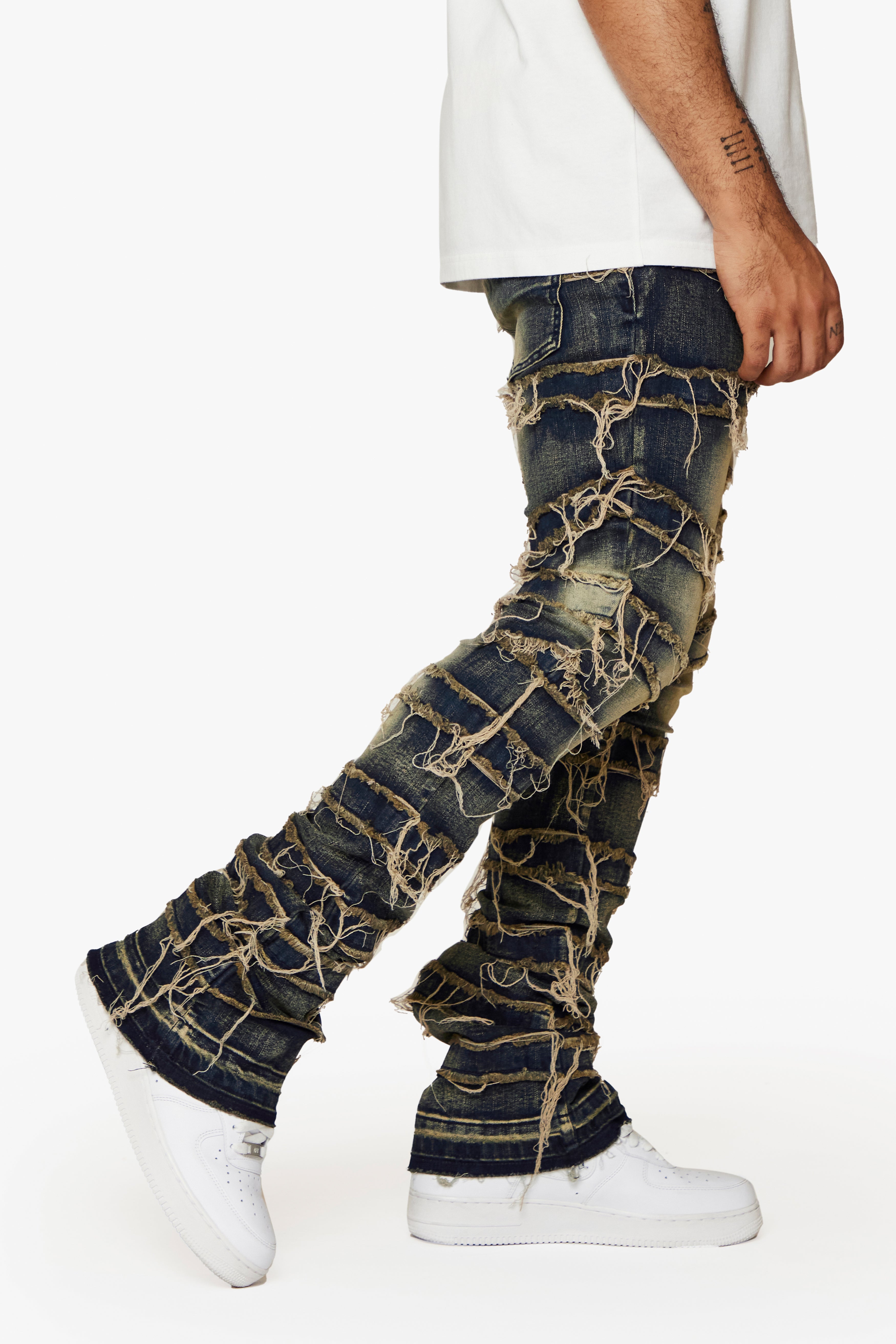 ESNTL LAB STACKED "LENNOX" DARK VINTAGE