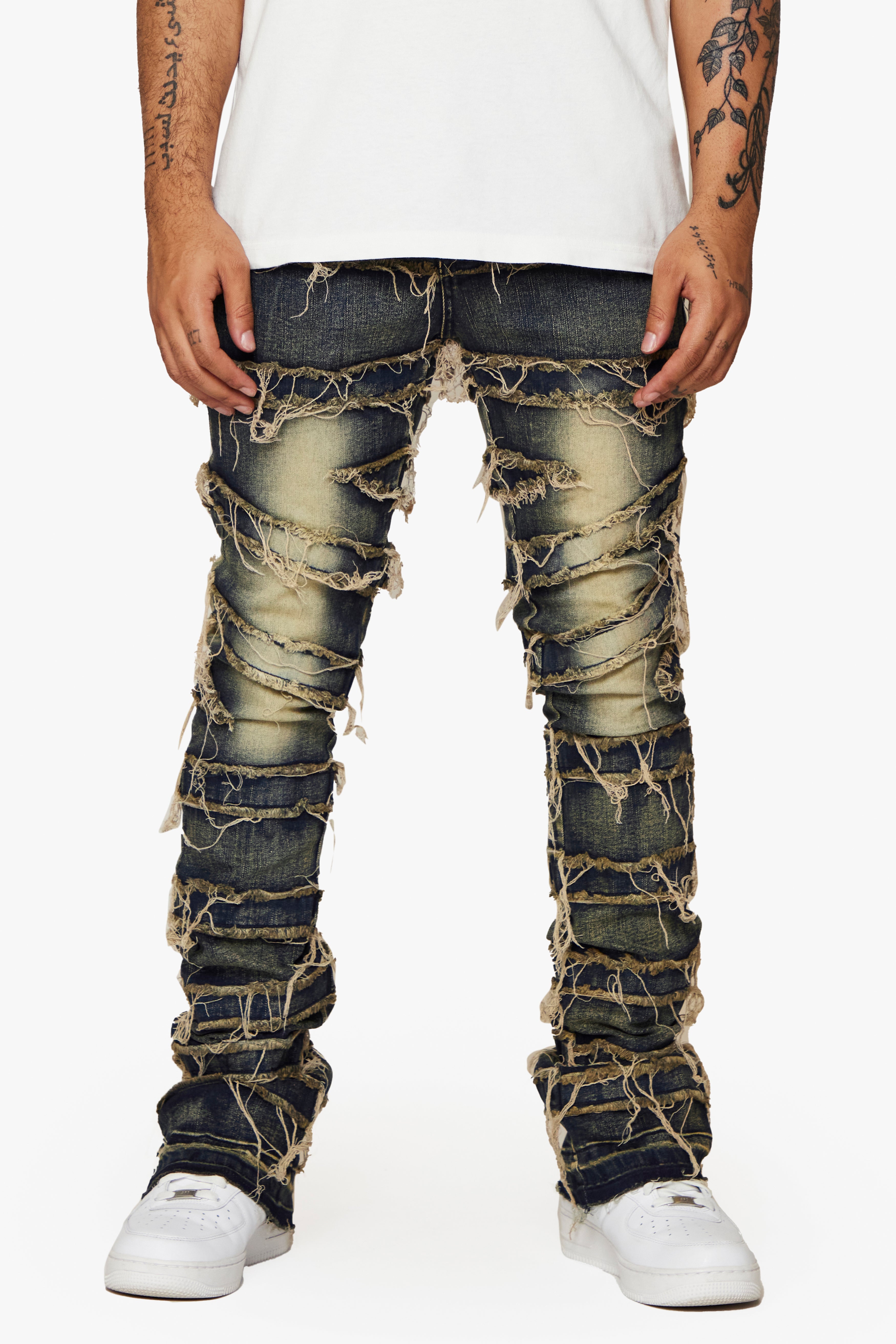 ESNTL LAB STACKED "LENNOX" DARK VINTAGE