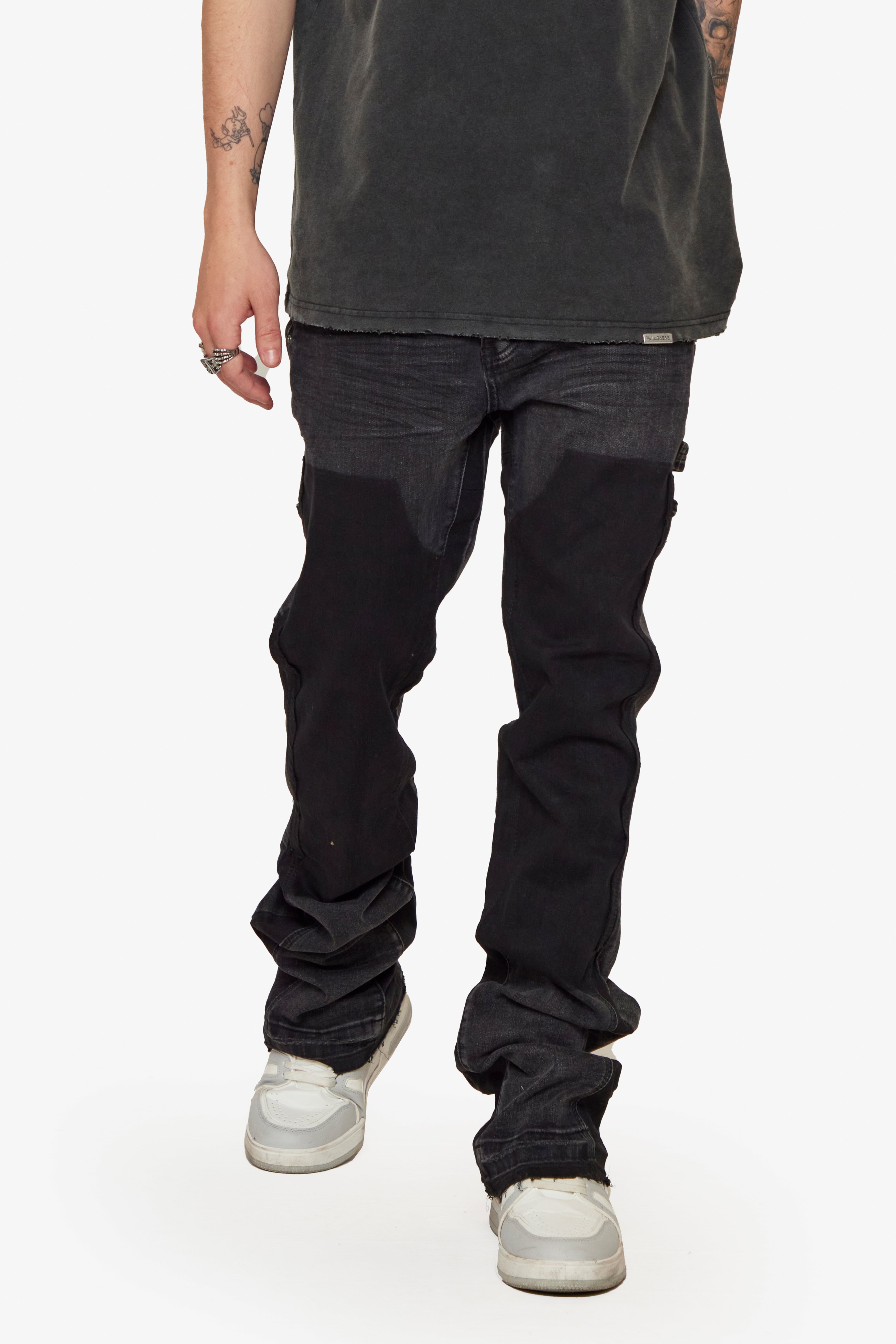 ESNTL LAB STACKED "TAMA" GREY WASH