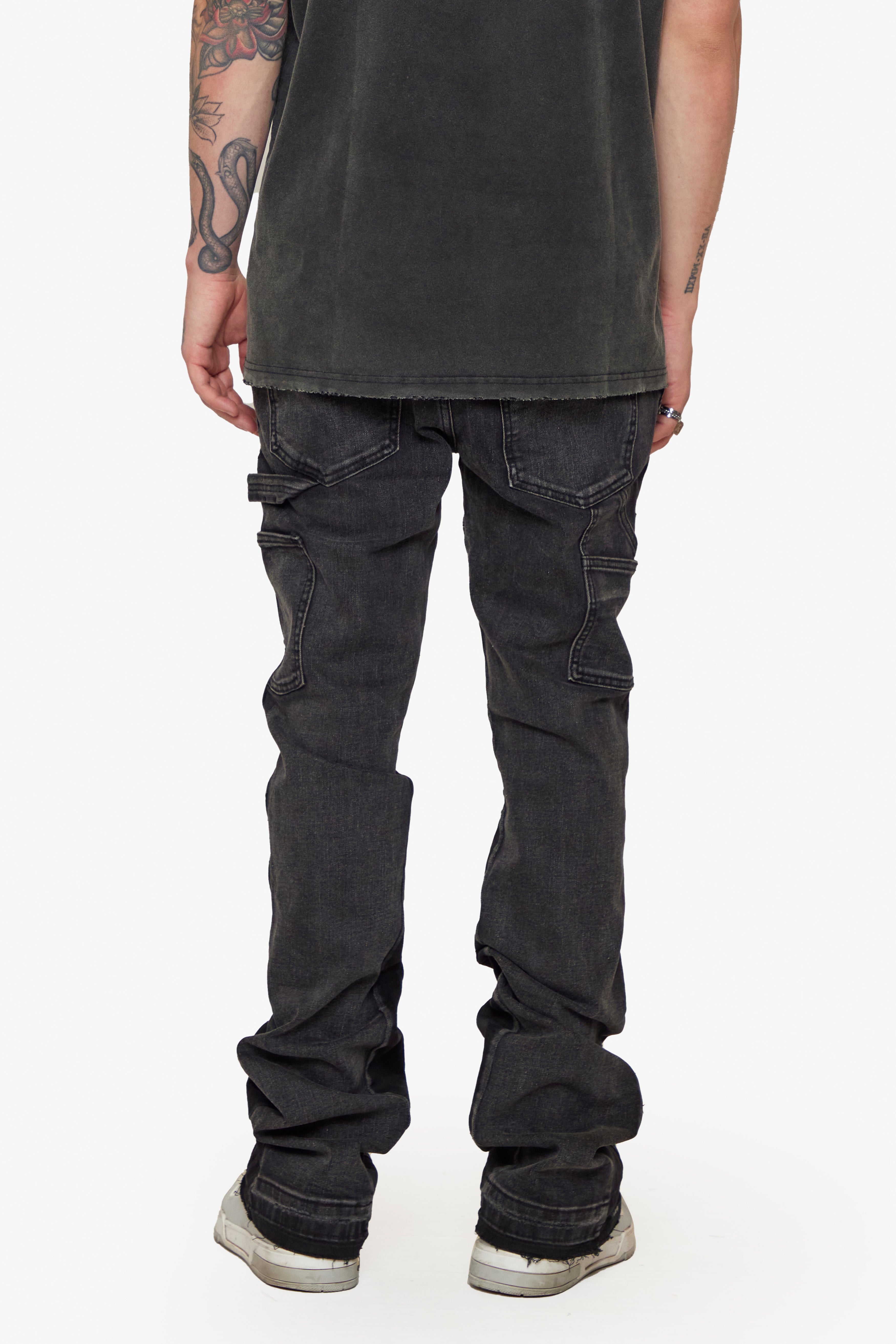 ESNTL LAB STACKED "TAMA" GREY WASH