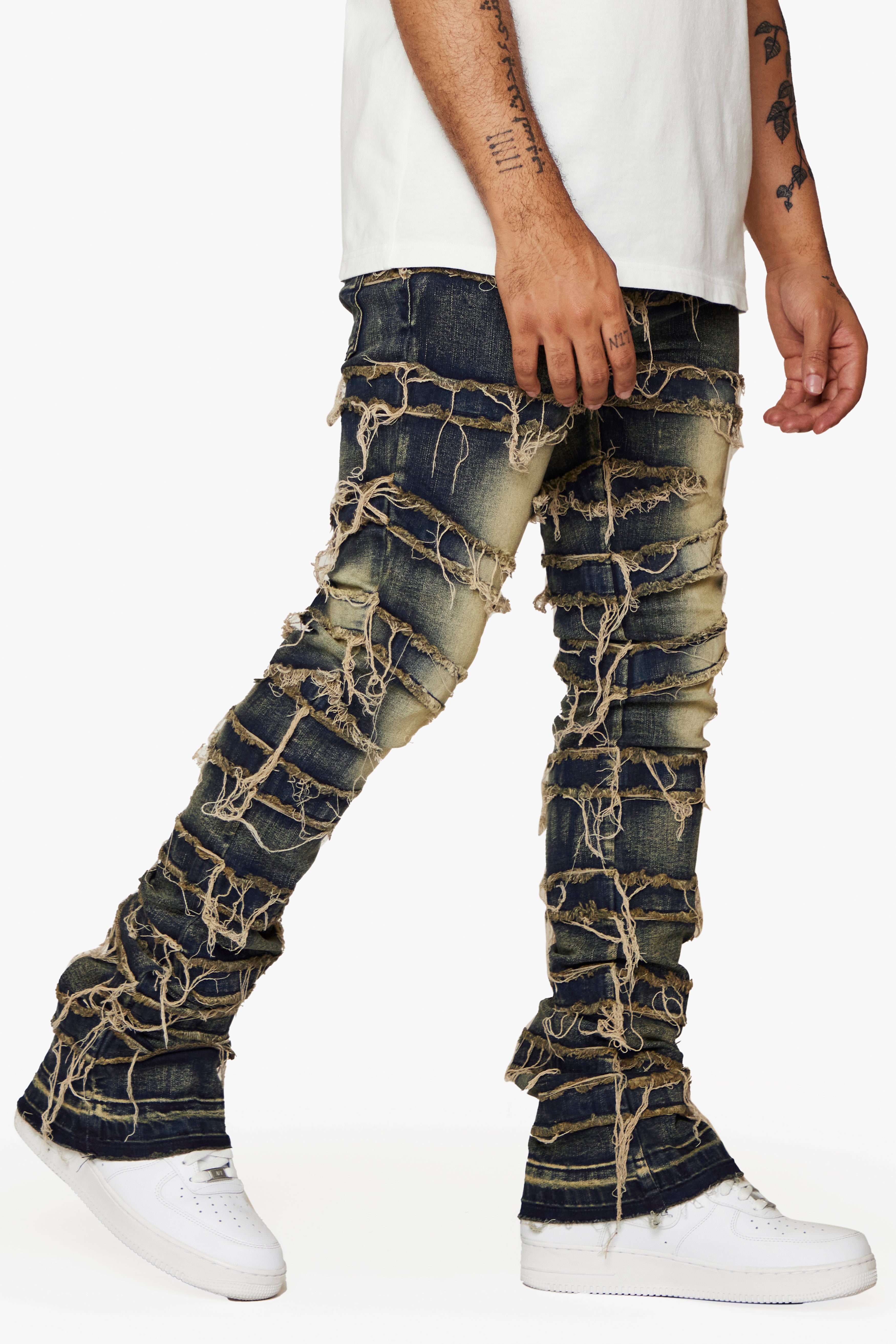 ESNTL LAB STACKED "LENNOX" DARK VINTAGE