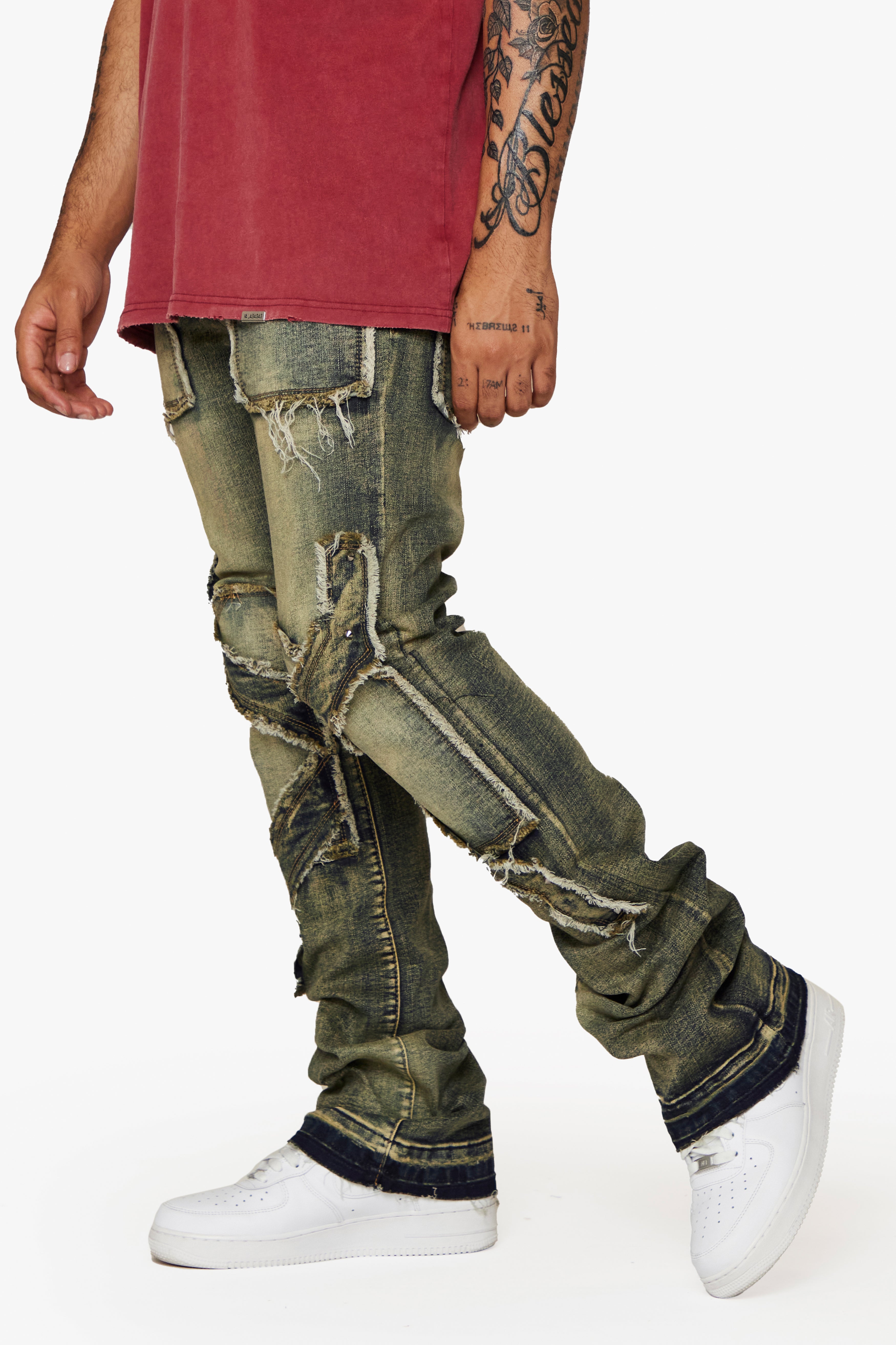 ESNTL LAB STACKED "PUNISHER" DARK VINTAGE