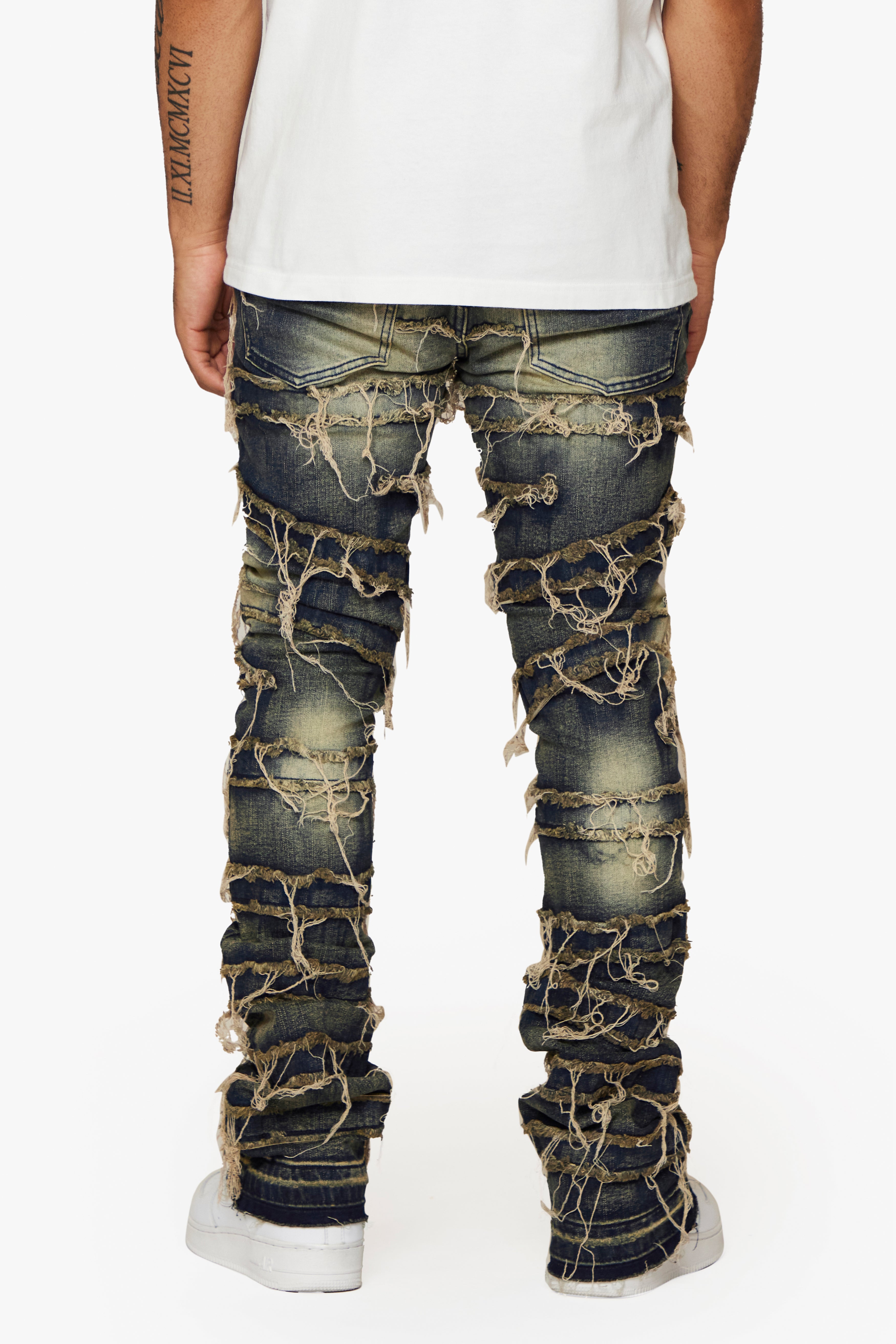 ESNTL LAB STACKED "LENNOX" DARK VINTAGE