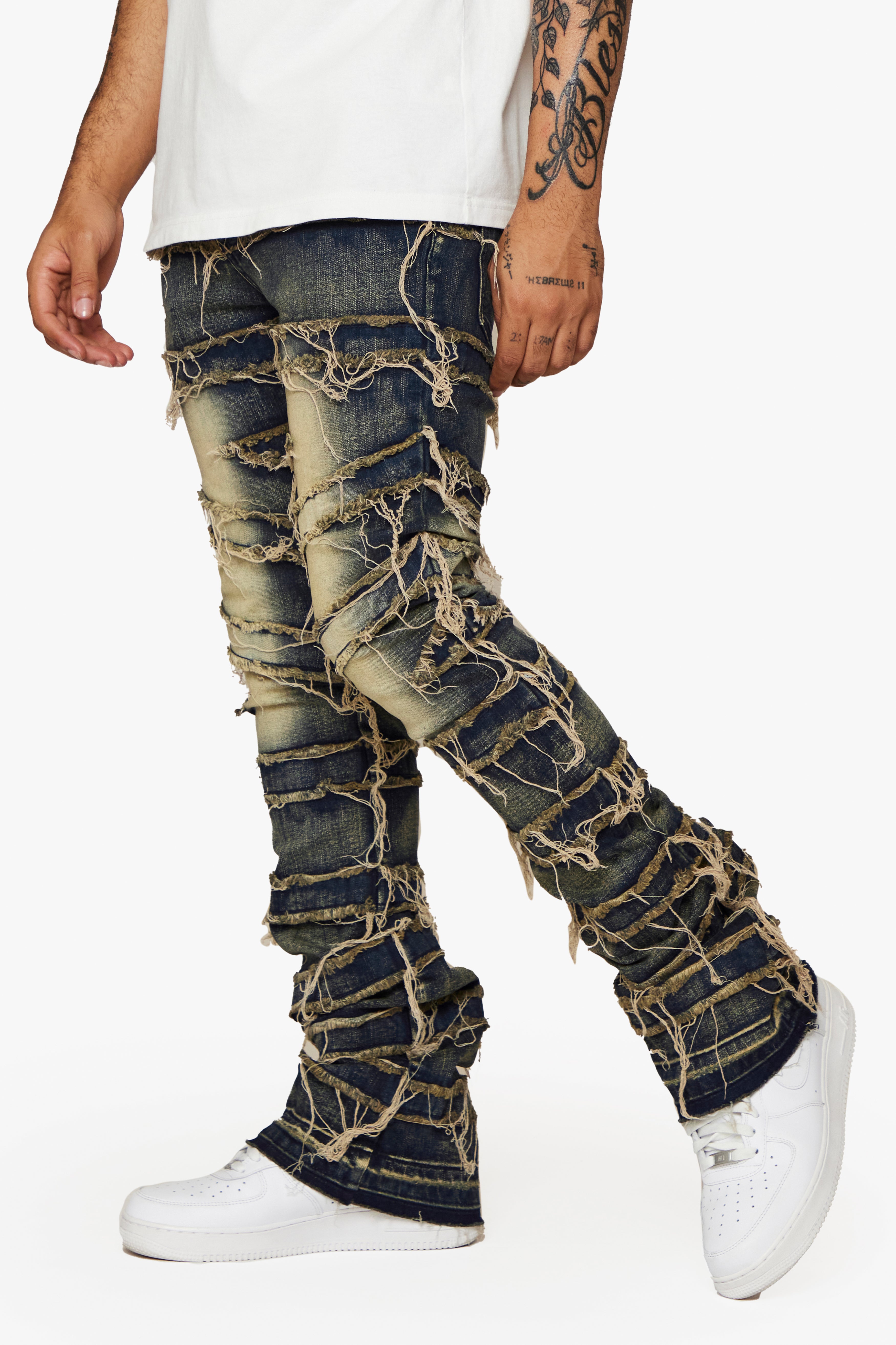 ESNTL LAB STACKED "LENNOX" DARK VINTAGE