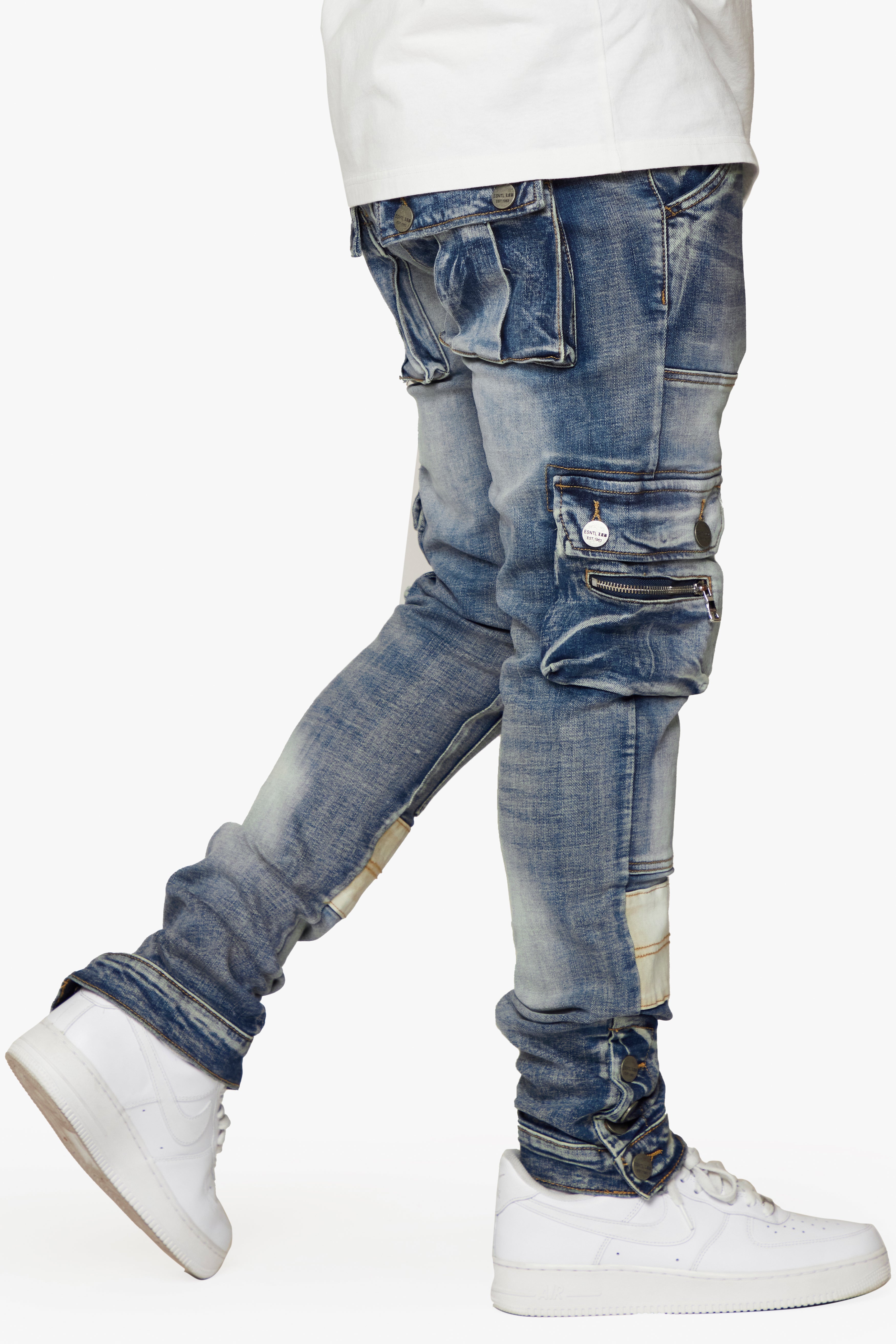 ESNTL LAB JEANS "E.L CAMINO" LT. WASH