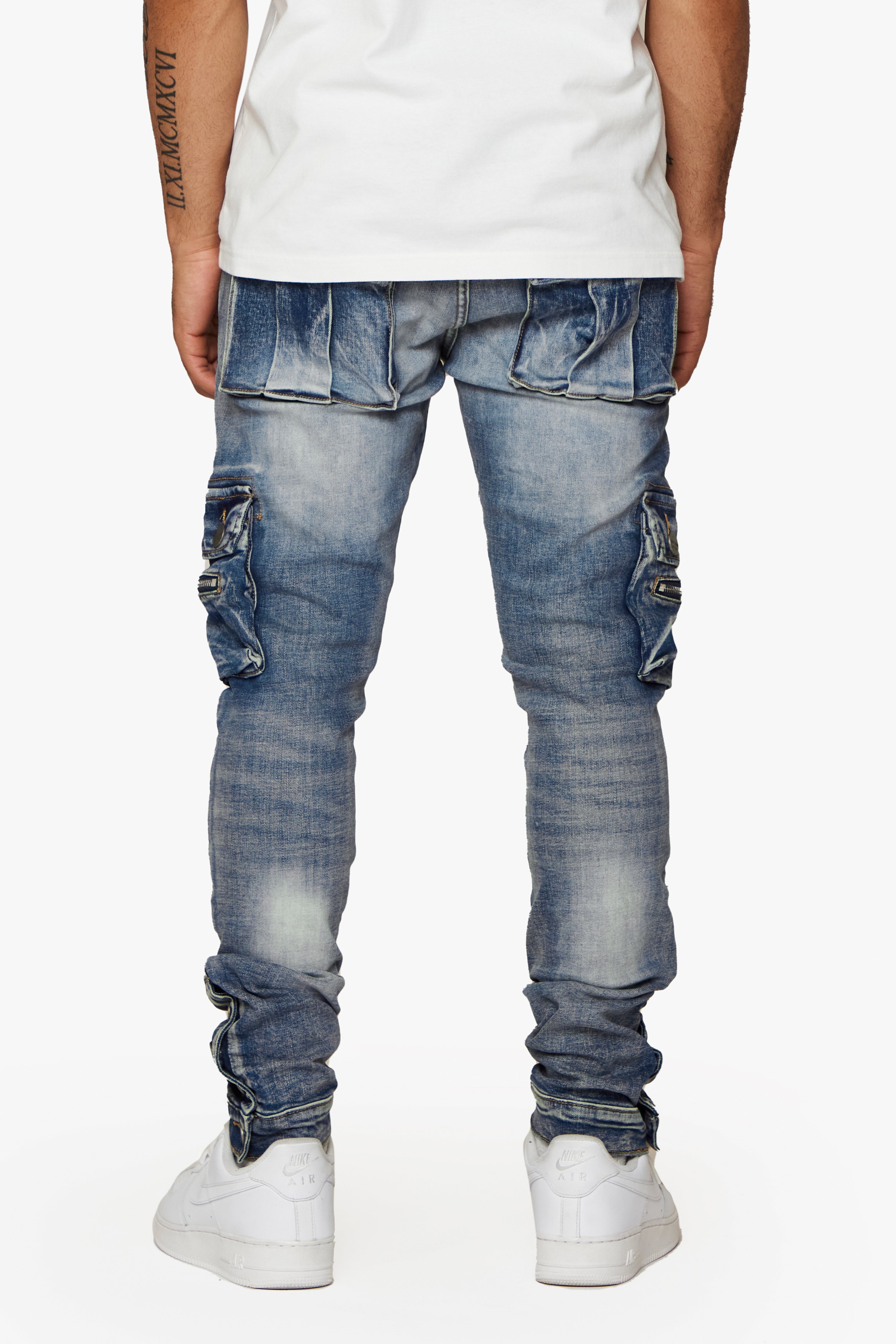 ESNTL LAB JEANS "E.L CAMINO" LT. WASH