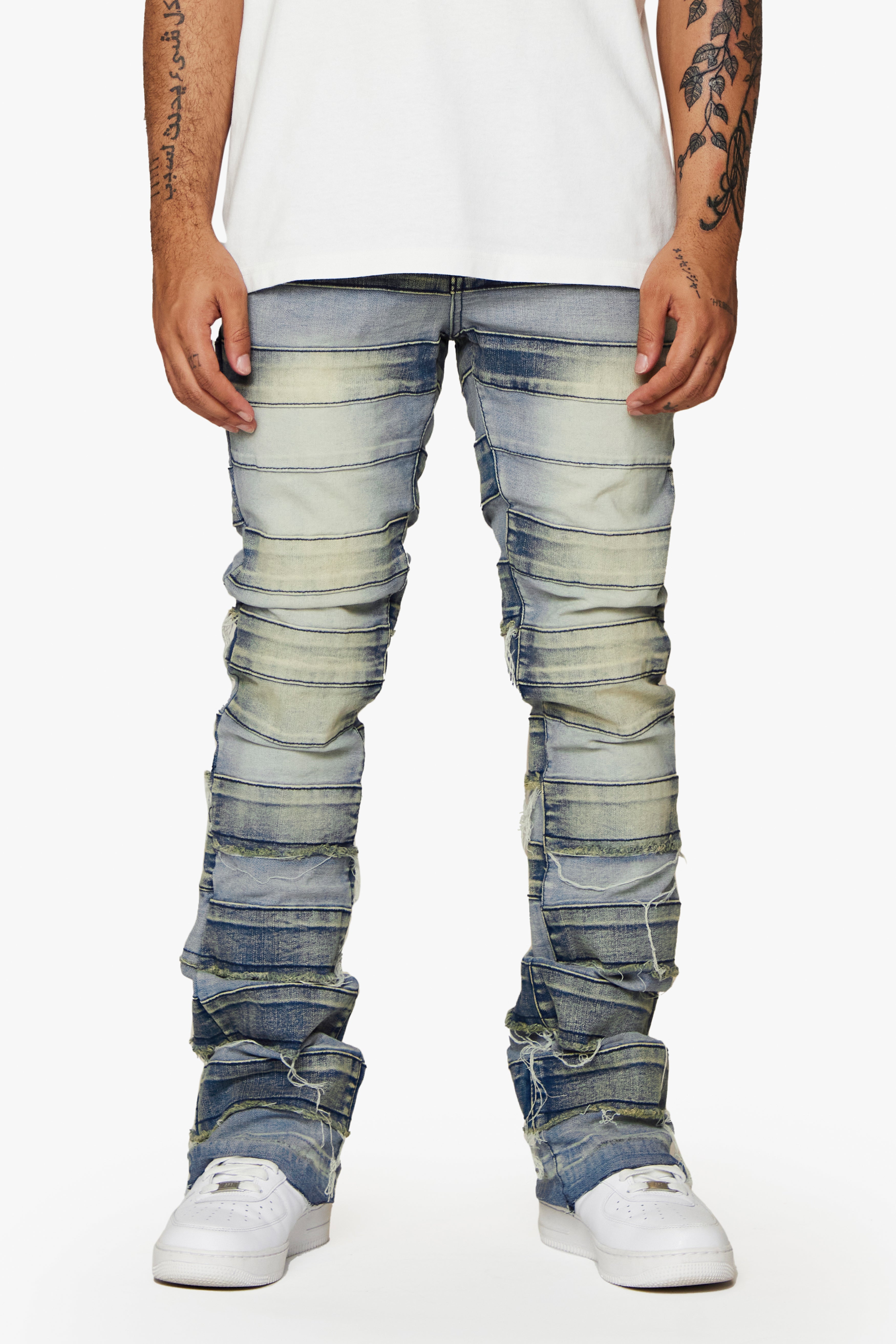 ESNTL LAB JEANS "REPLICA" LT. WASH