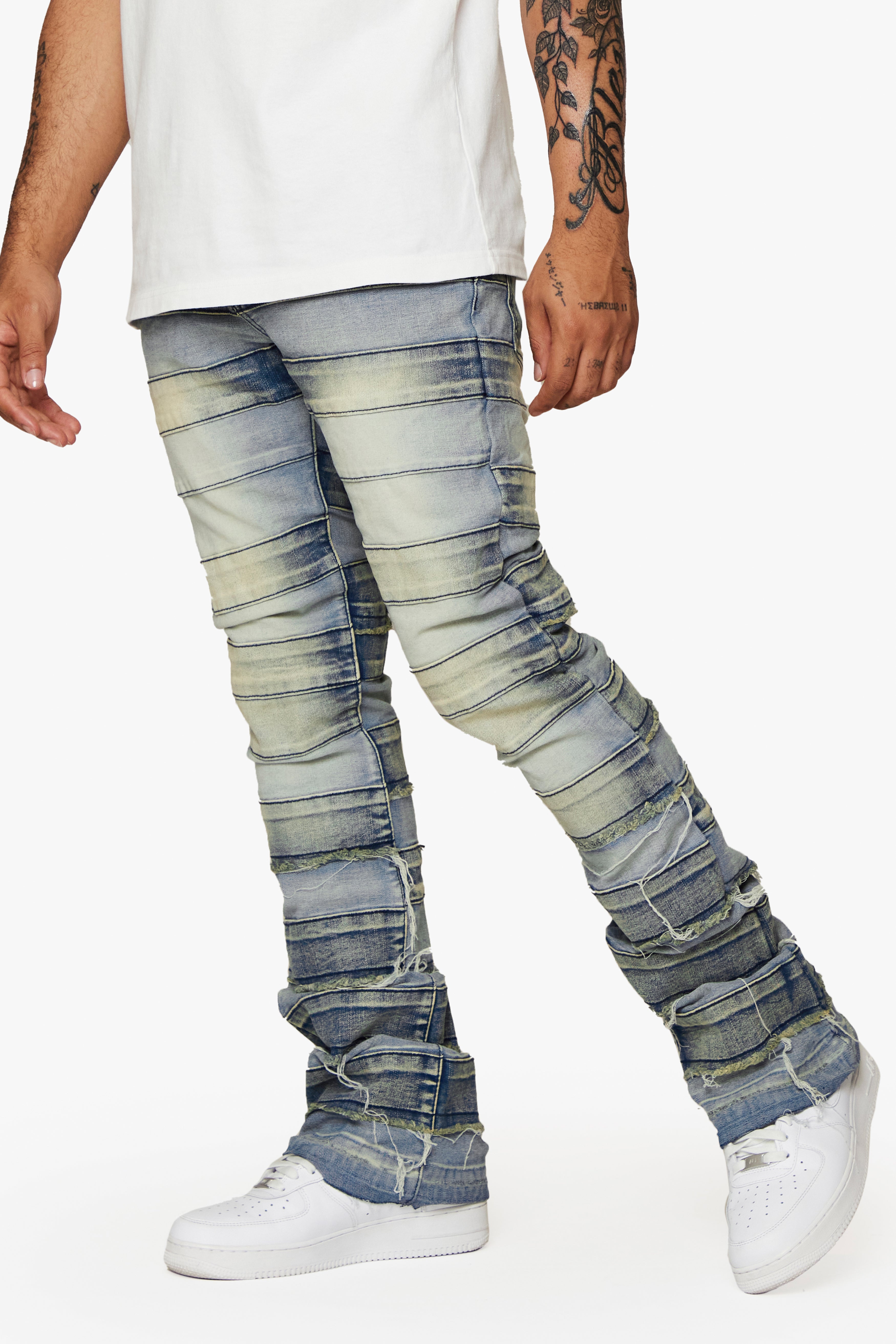 ESNTL LAB JEANS "REPLICA" LT. WASH