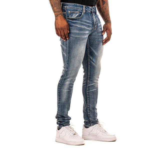 ESNTL LAB JEANS "COSMO" LT WASH