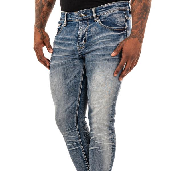 ESNTL LAB JEANS "COSMO" LT WASH
