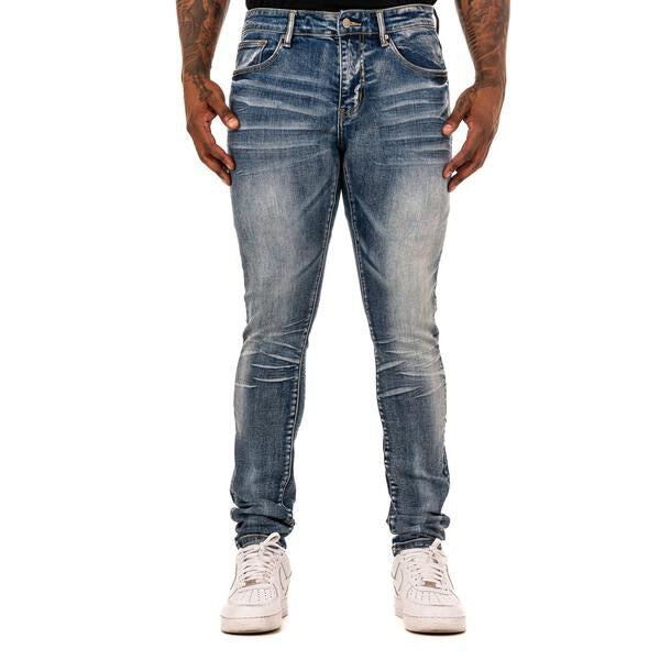 ESNTL LAB JEANS "COSMO" LT WASH