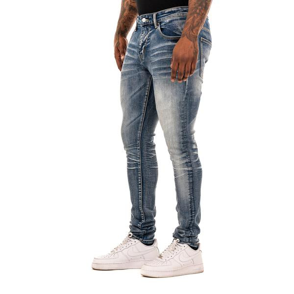 ESNTL LAB JEANS "COSMO" LT WASH
