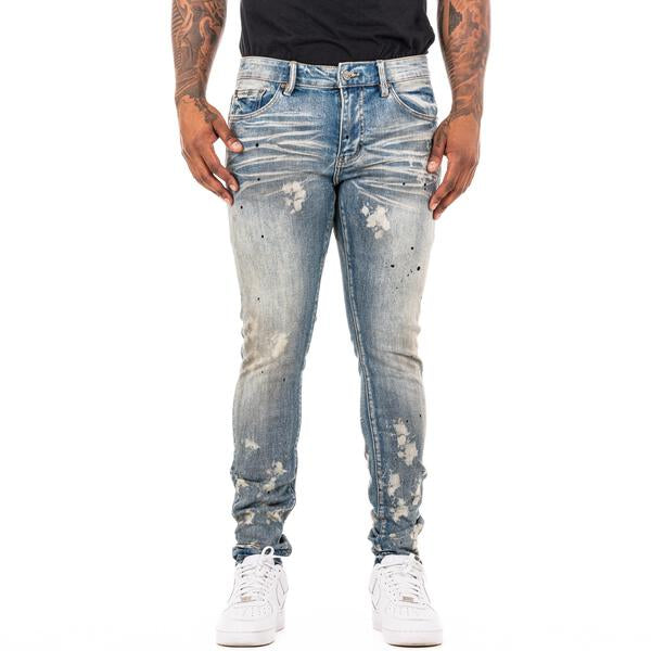 ESNTL LAB JEANS "BLEACHER" LT BLUE