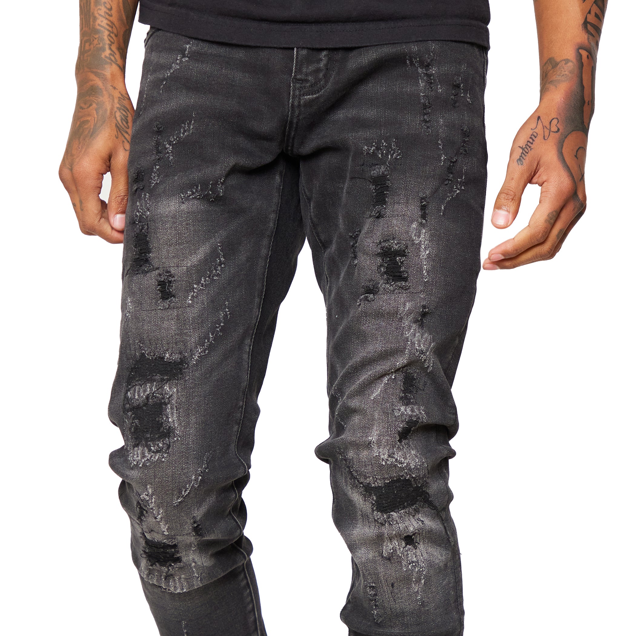 ESNTL LAB JEANS "REPUTE" GREY