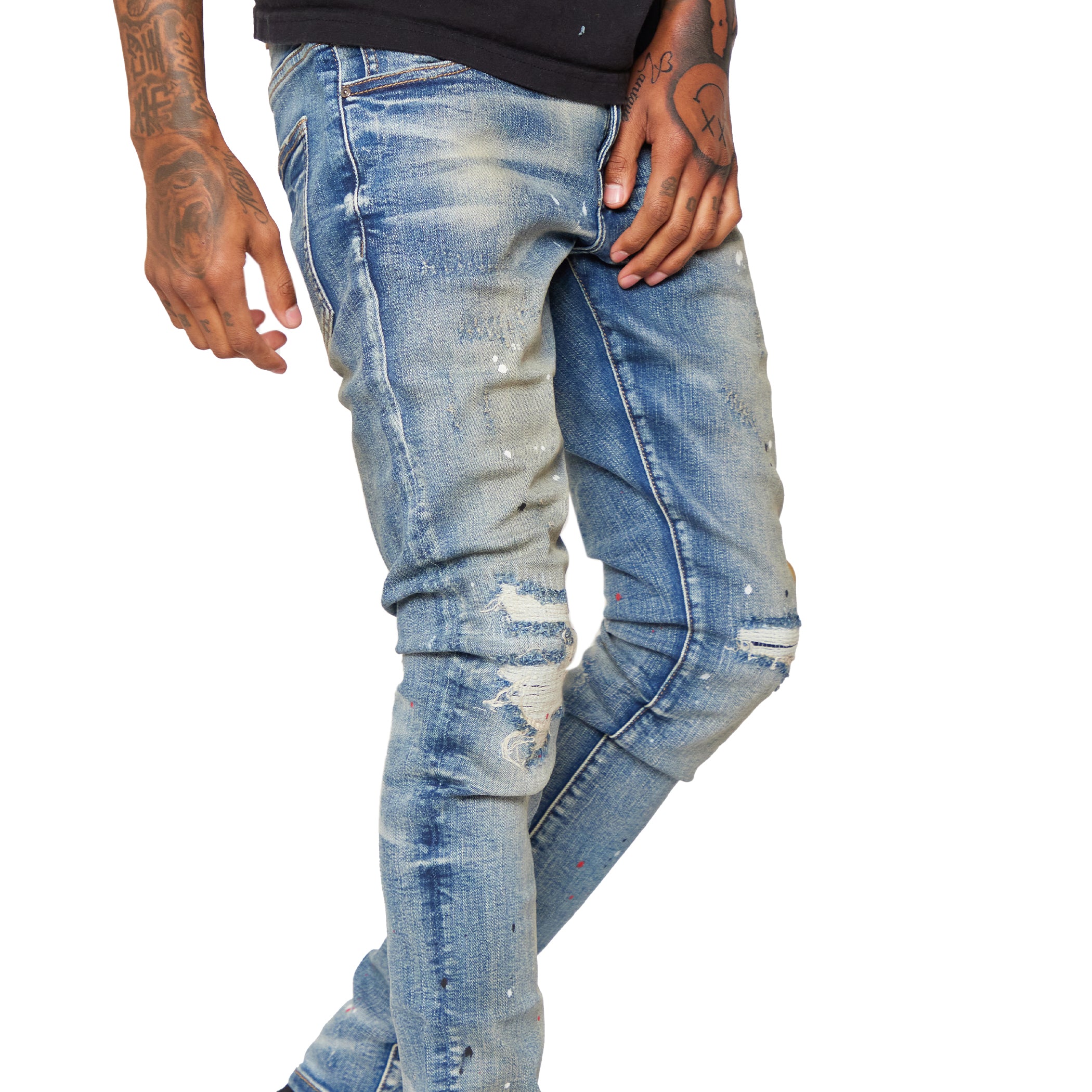 ESNTL LAB JEANS "DISTINCT" BLUE