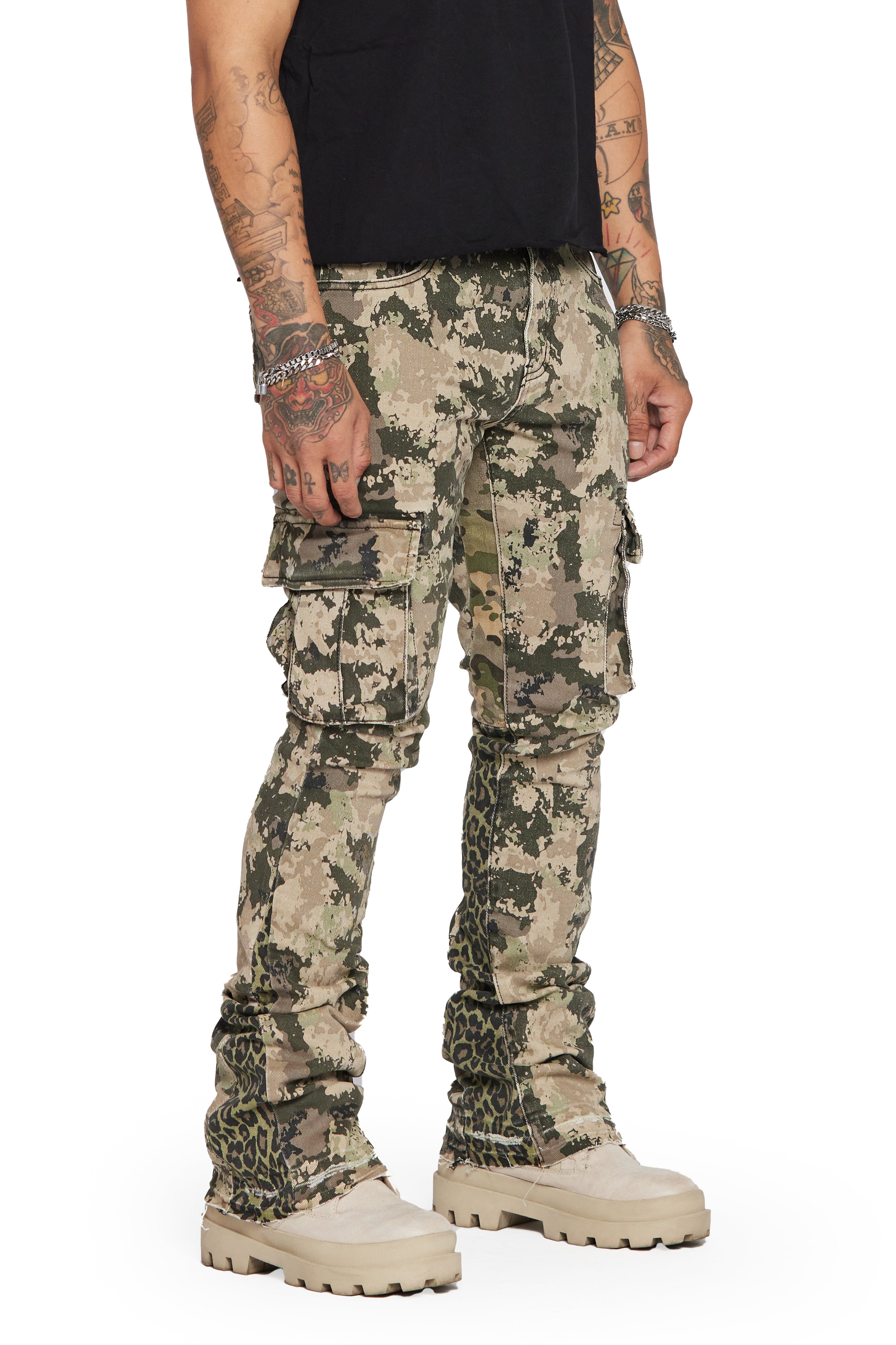 ESNTL LAB STACKED "COMMANDER" DARK CAMO