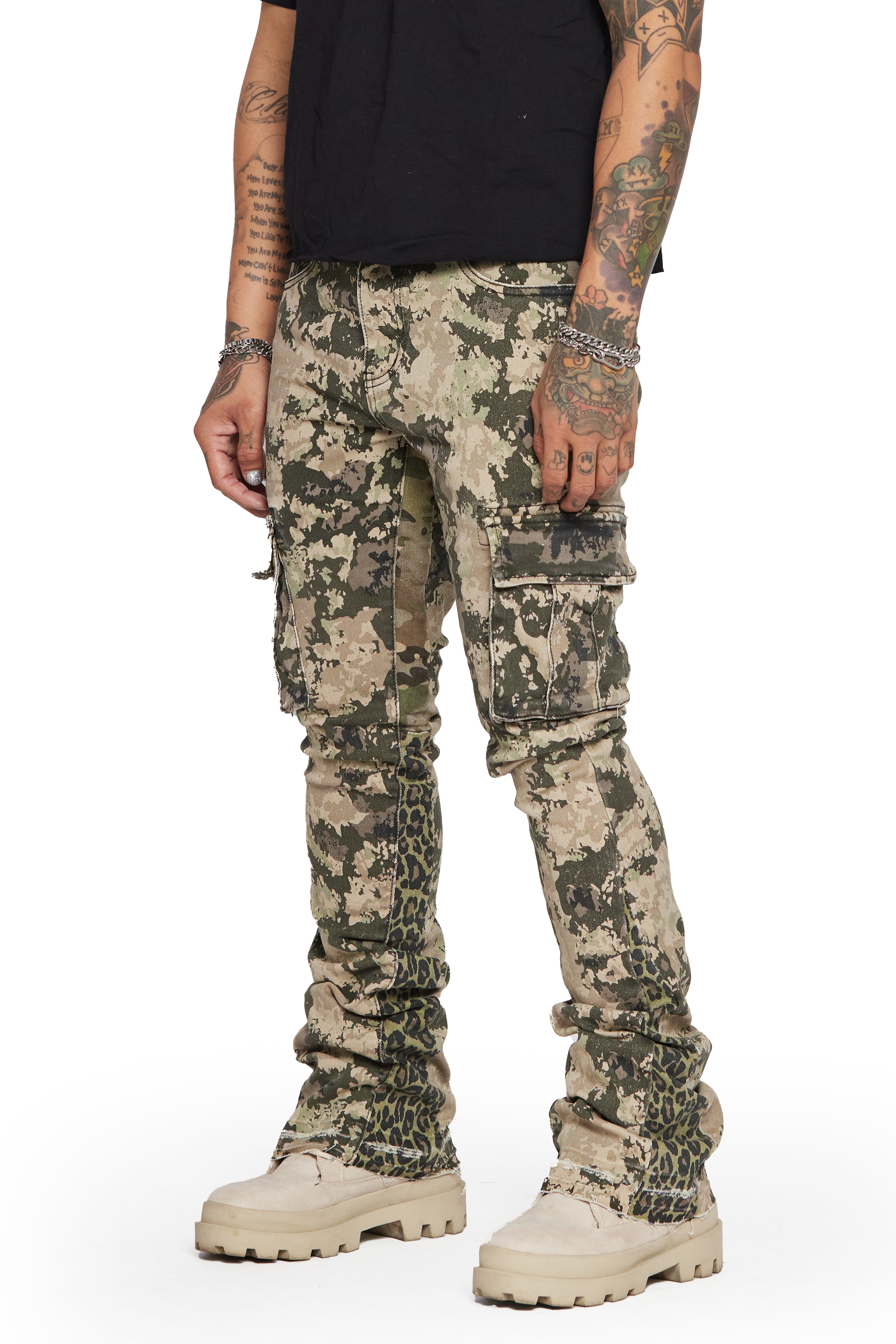 ESNTL LAB STACKED "COMMANDER" DARK CAMO