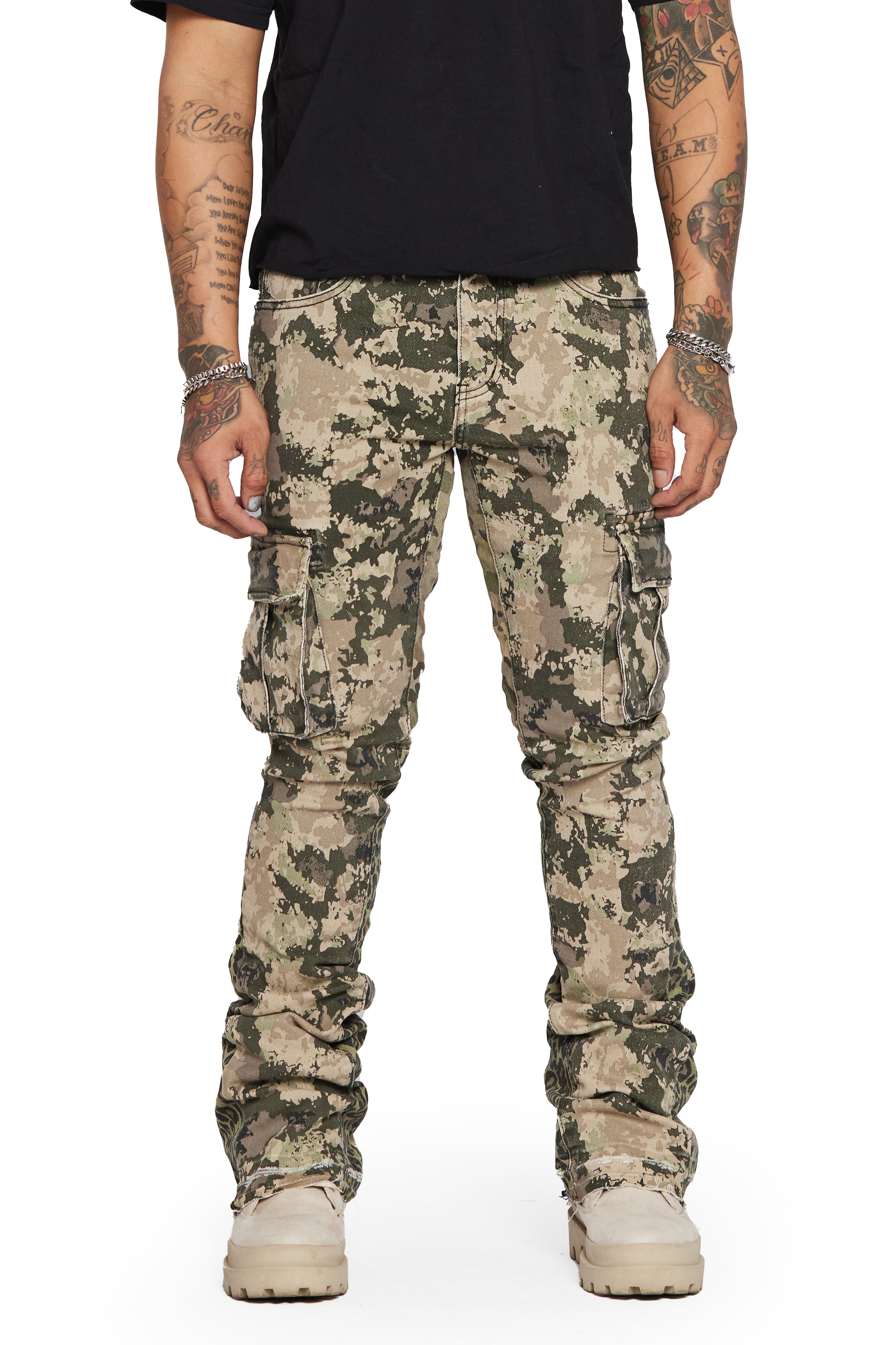 ESNTL LAB STACKED "COMMANDER" DARK CAMO