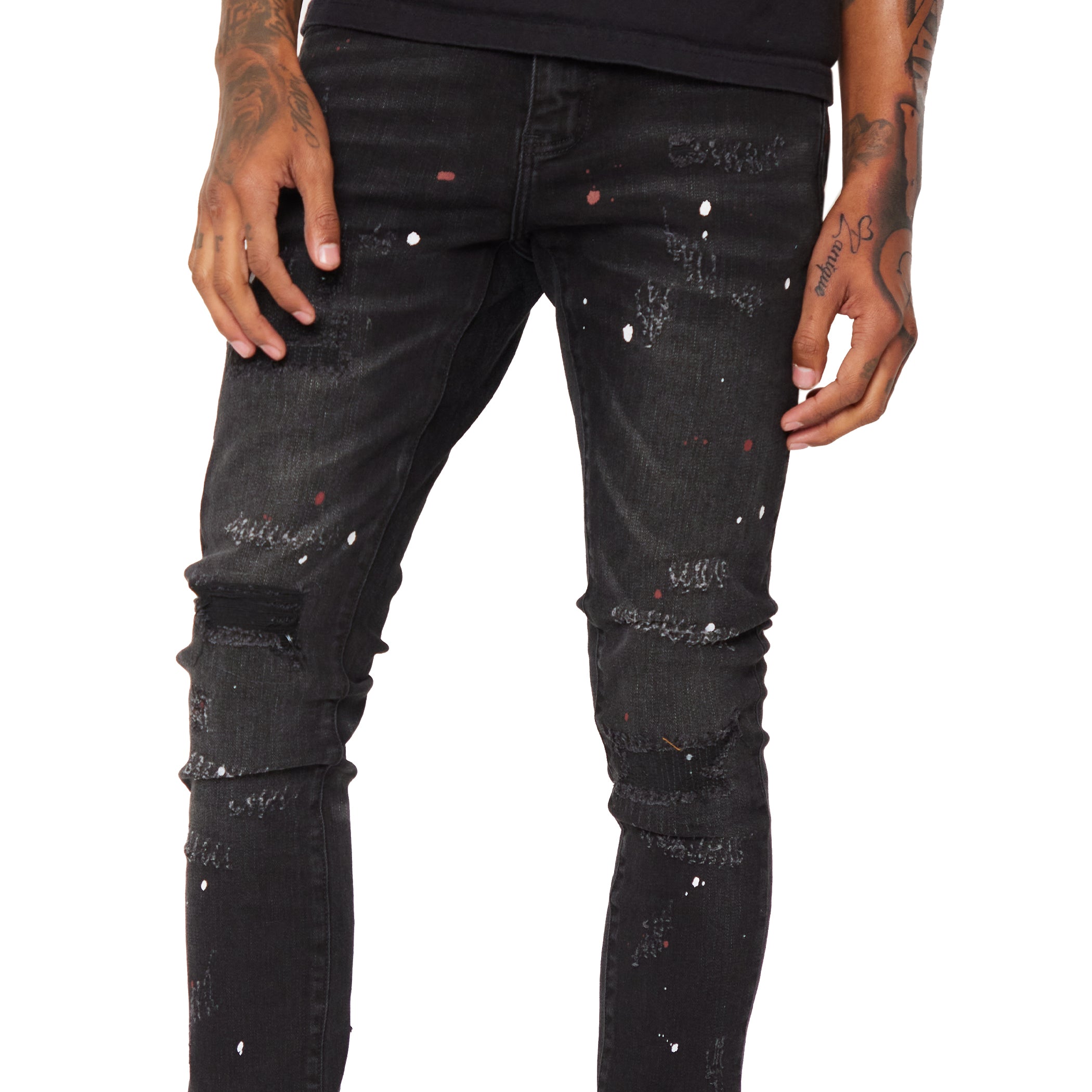 ESNTL LAB JEANS "MERCURY" GREY