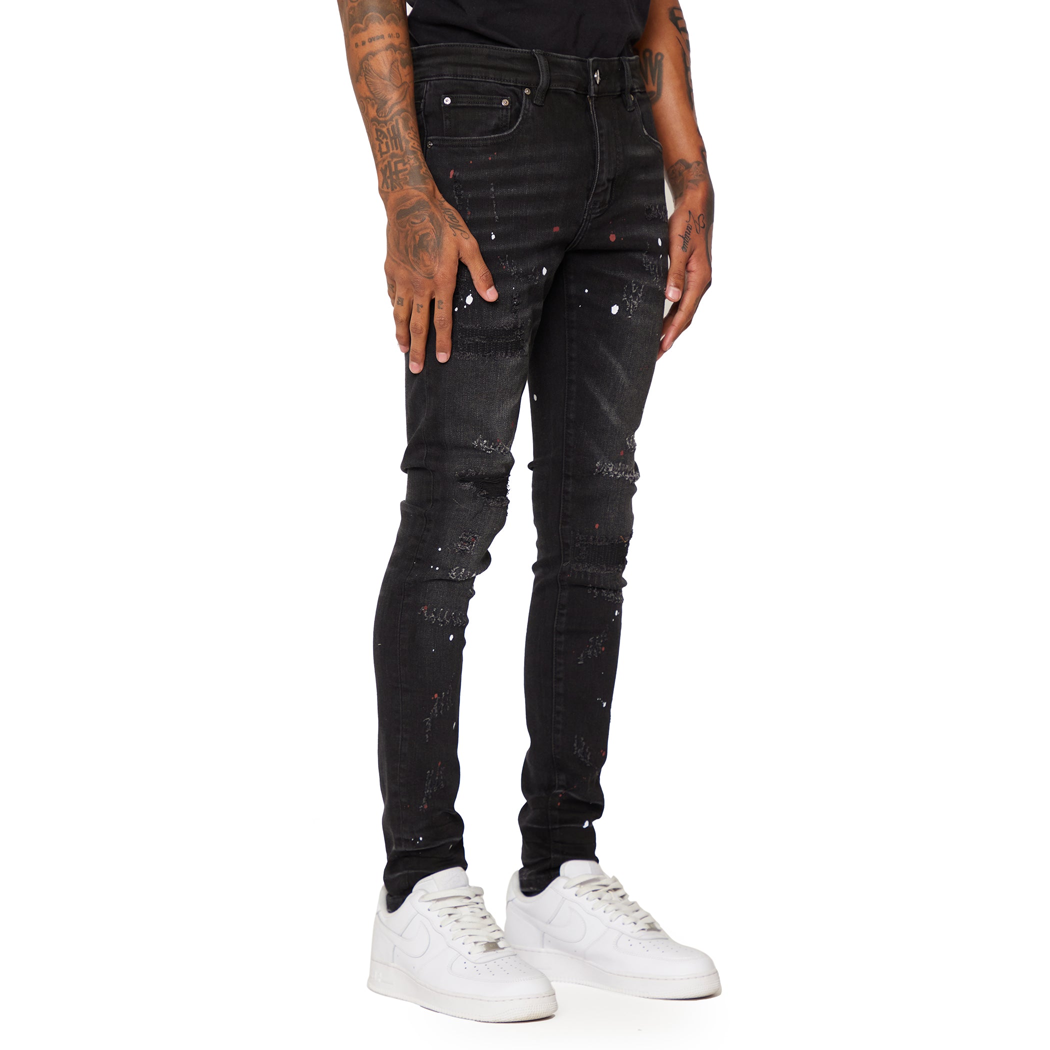 ESNTL LAB JEANS "MERCURY" GREY