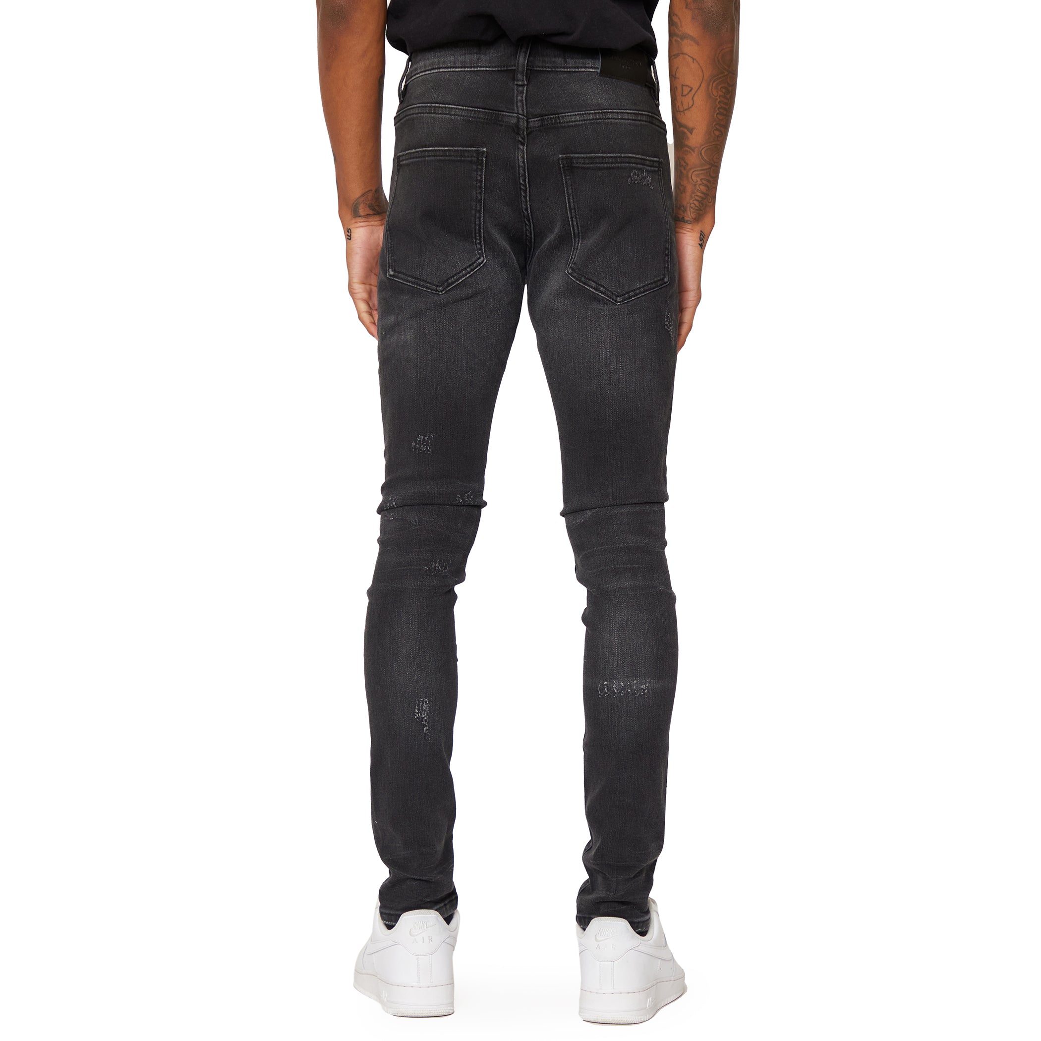 ESNTL LAB JEANS "GALAXY" WASHED BLACK