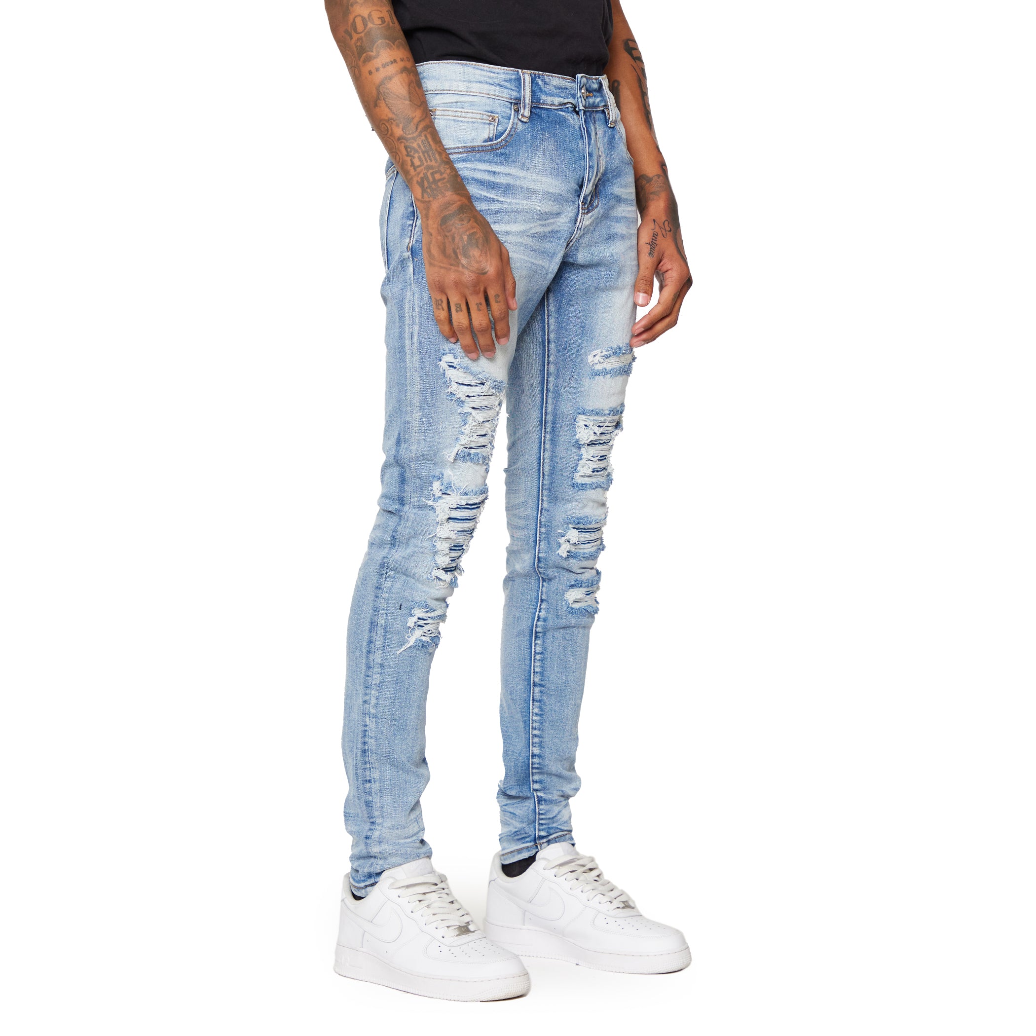 ESNTL LAB JEANS "HYDRO" LT.WASH