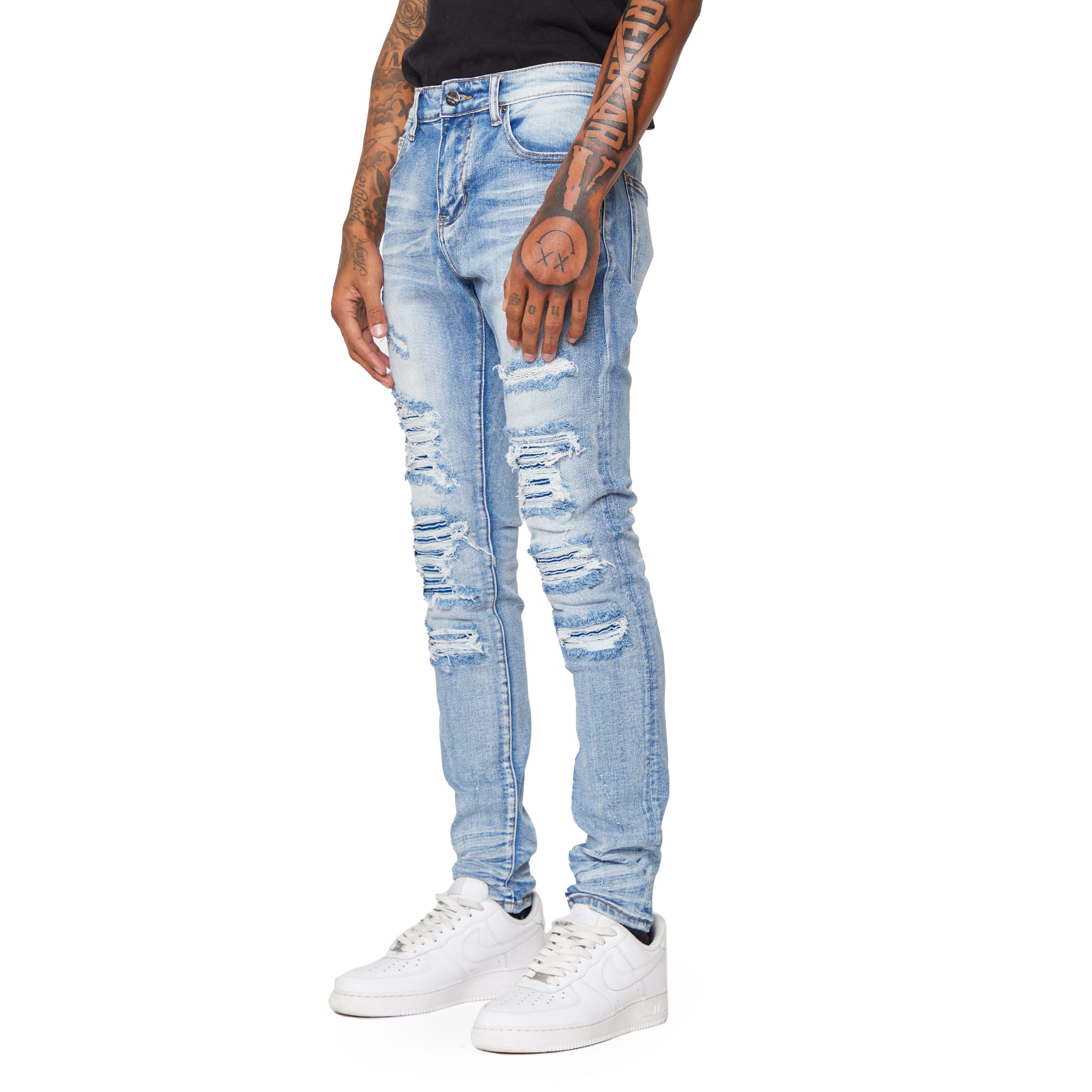 ESNTL LAB JEANS "HYDRO" LT.WASH