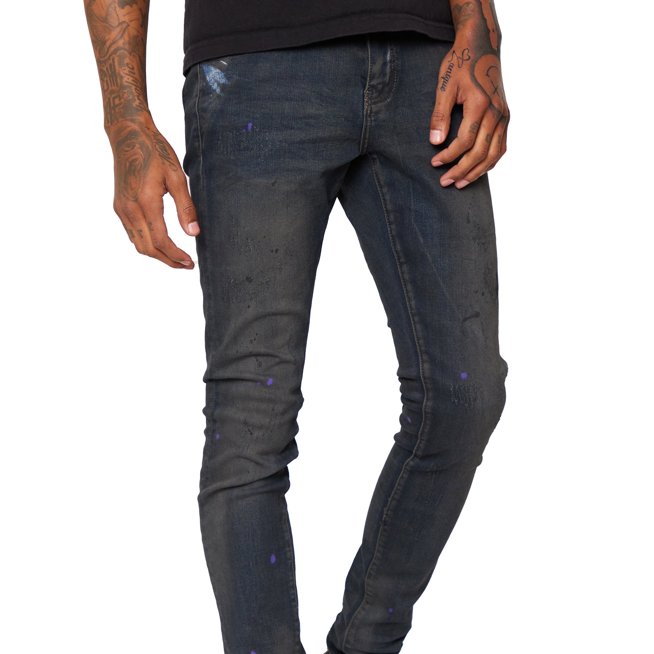 ESNTL LAB JEANS "NOCHE" VINTAGE BLACK WASH