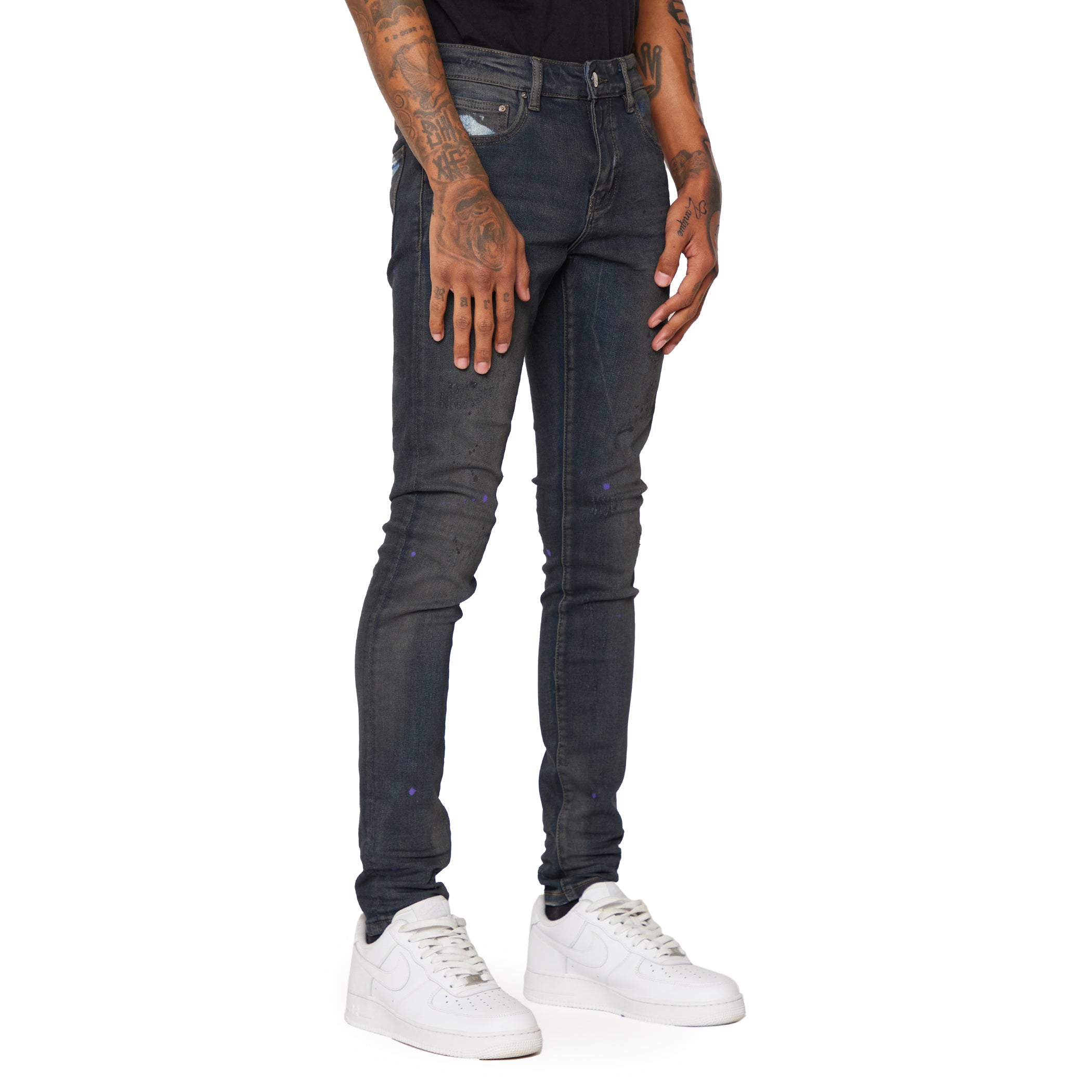 ESNTL LAB JEANS "NOCHE" VINTAGE BLACK WASH