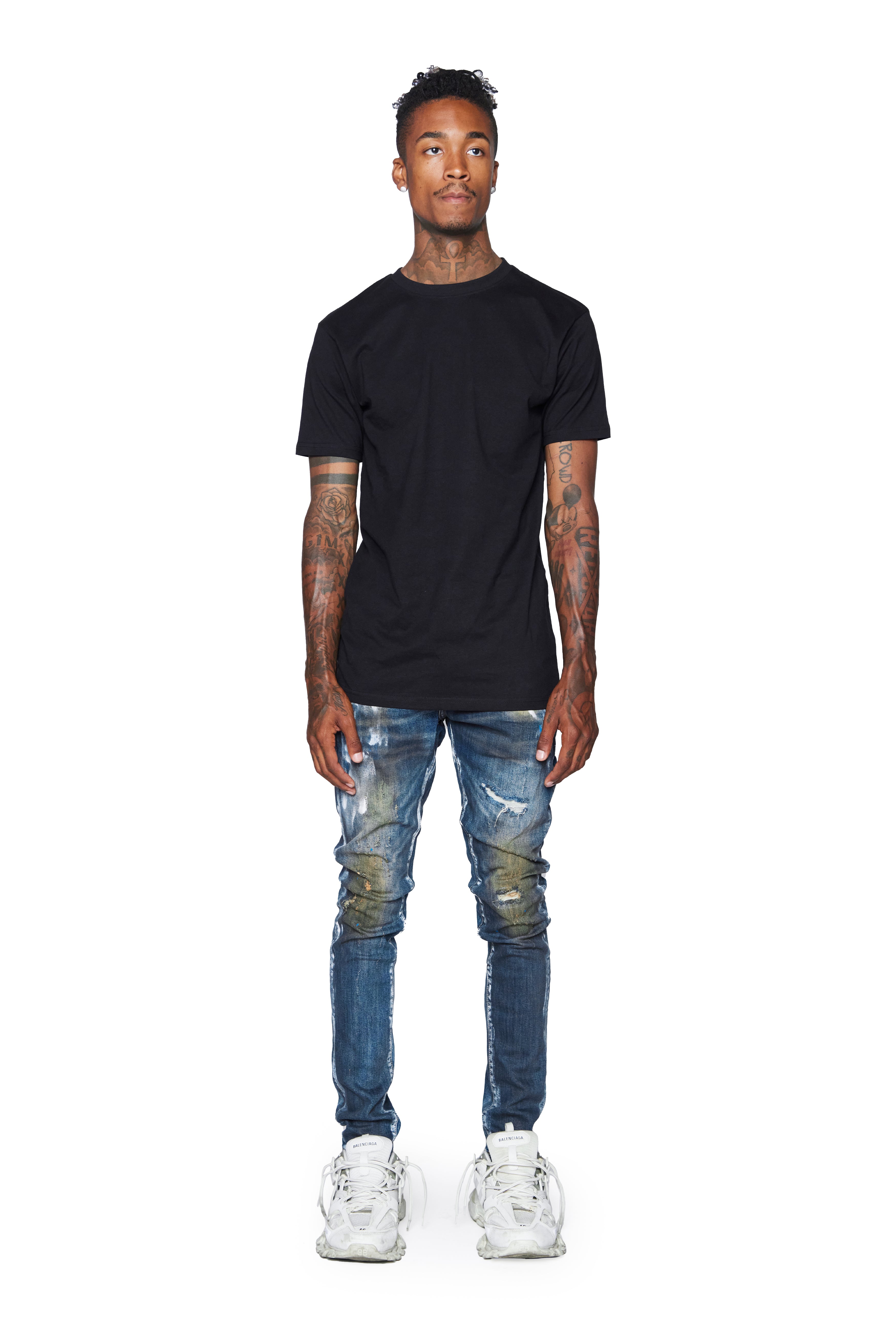 ESNTL LAB JEANS "MAJOR" DIRTY WASH
