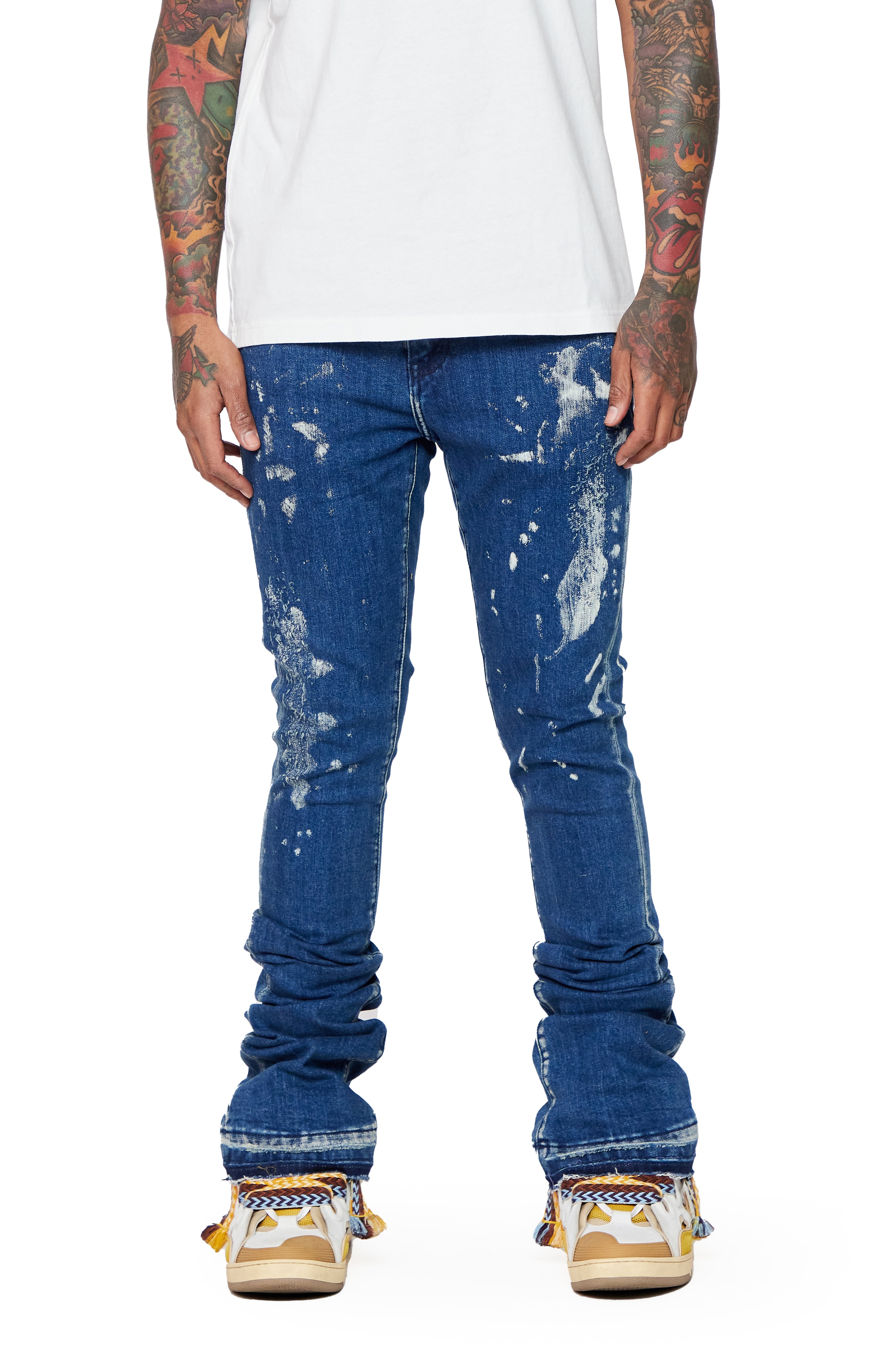 ESNTL LAB STACKED "DRACO" DK. BLUE