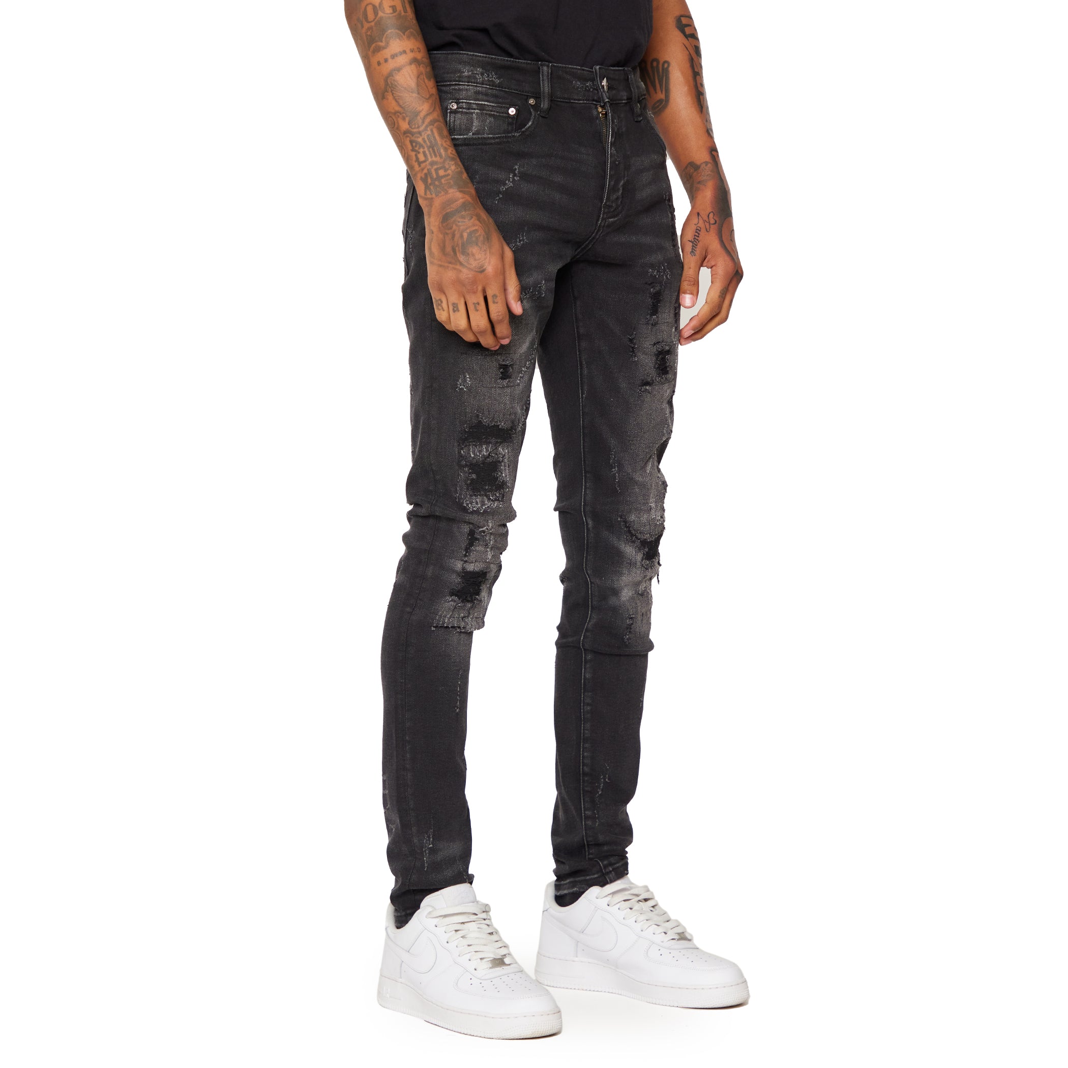 ESNTL LAB JEANS "REPUTE" GREY