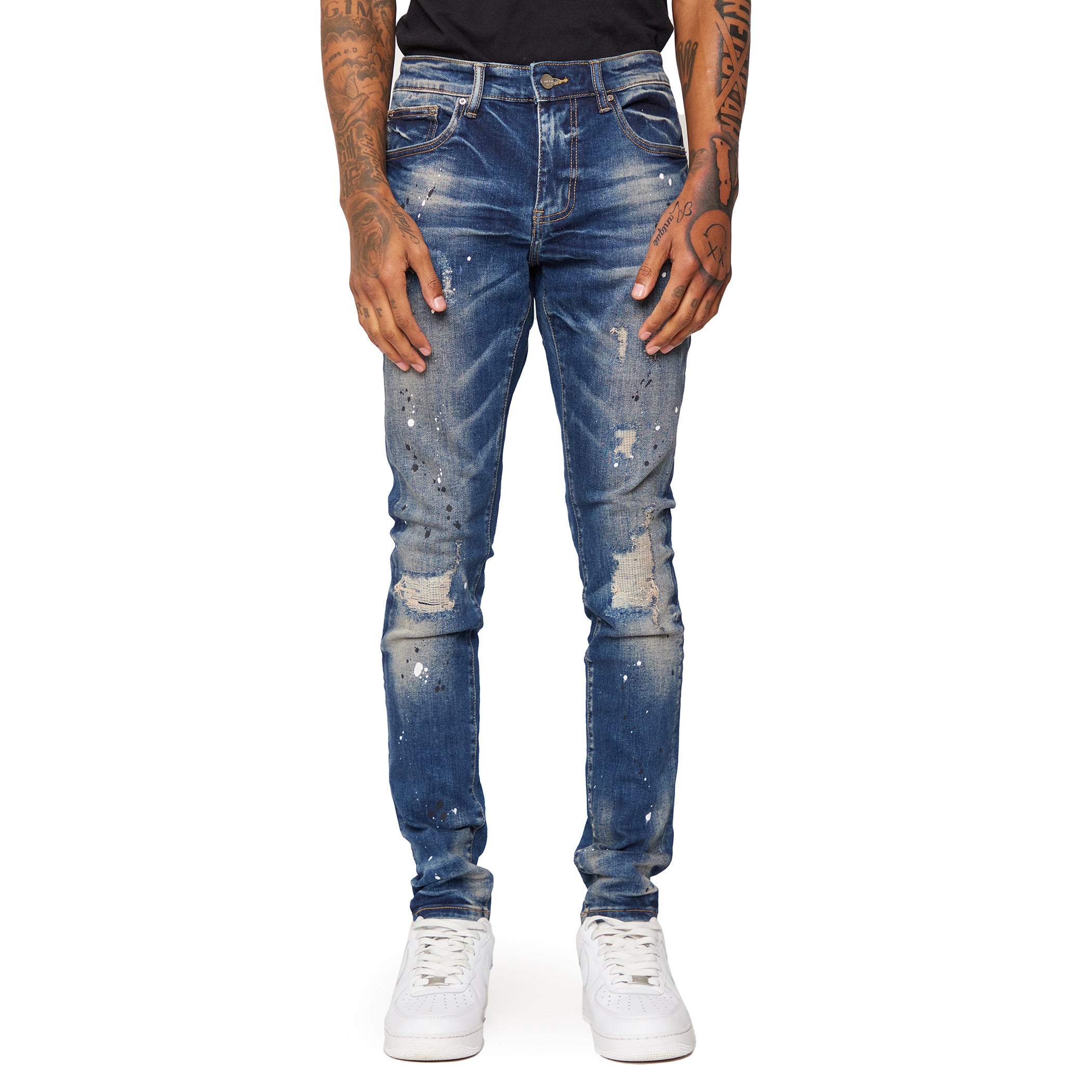 ESNTL LAB JEANS "RADIOACTIVE" DARK BLUE