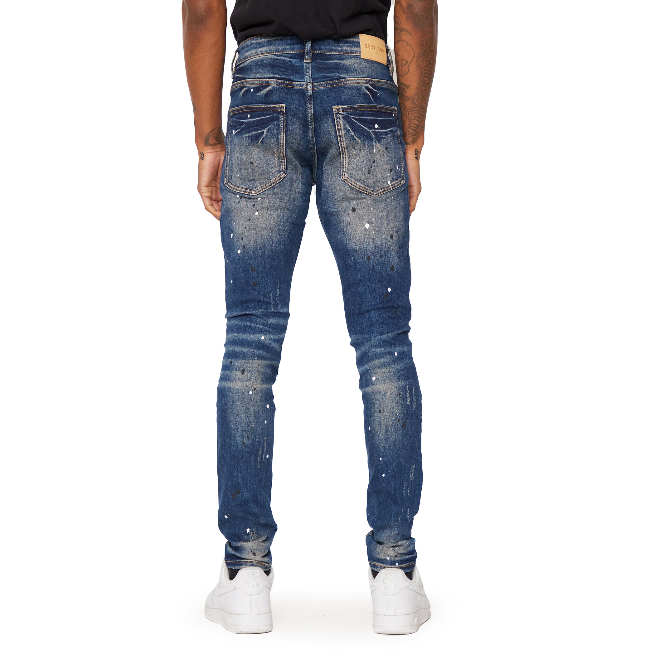 ESNTL LAB JEANS "RADIOACTIVE" DARK BLUE