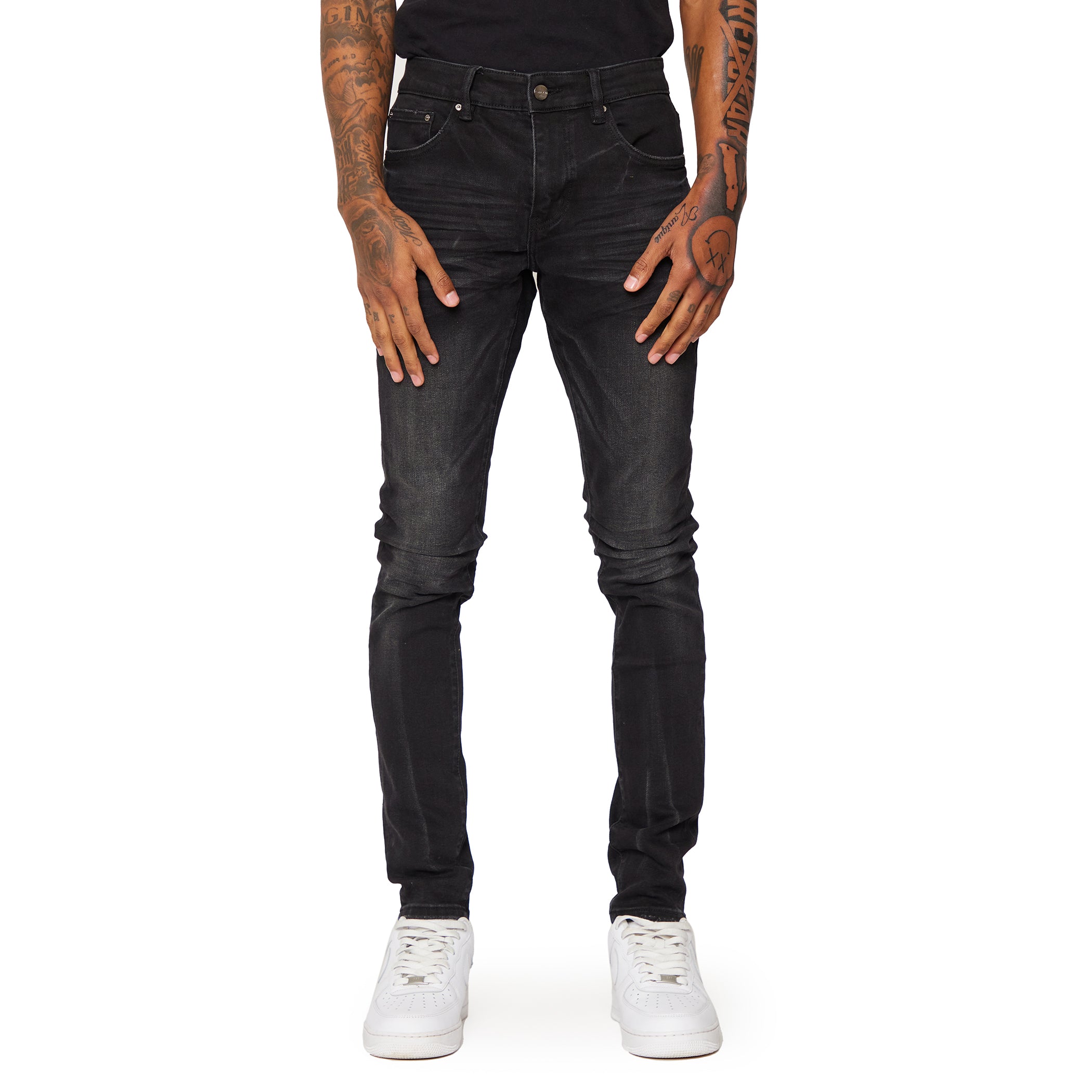 ESNTL LAB JEANS "COSMO" BLACK GREY