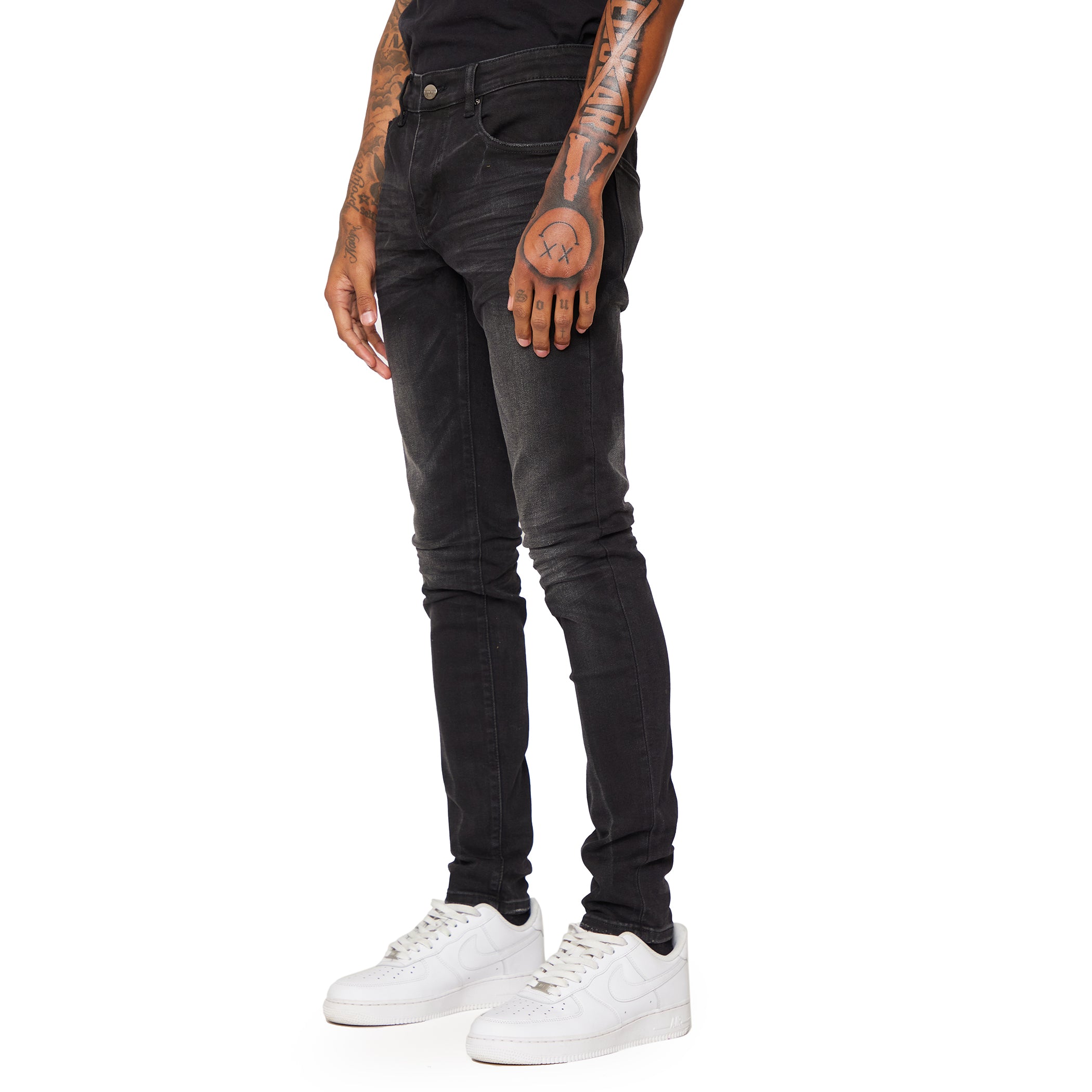 ESNTL LAB JEANS "COSMO" BLACK GREY