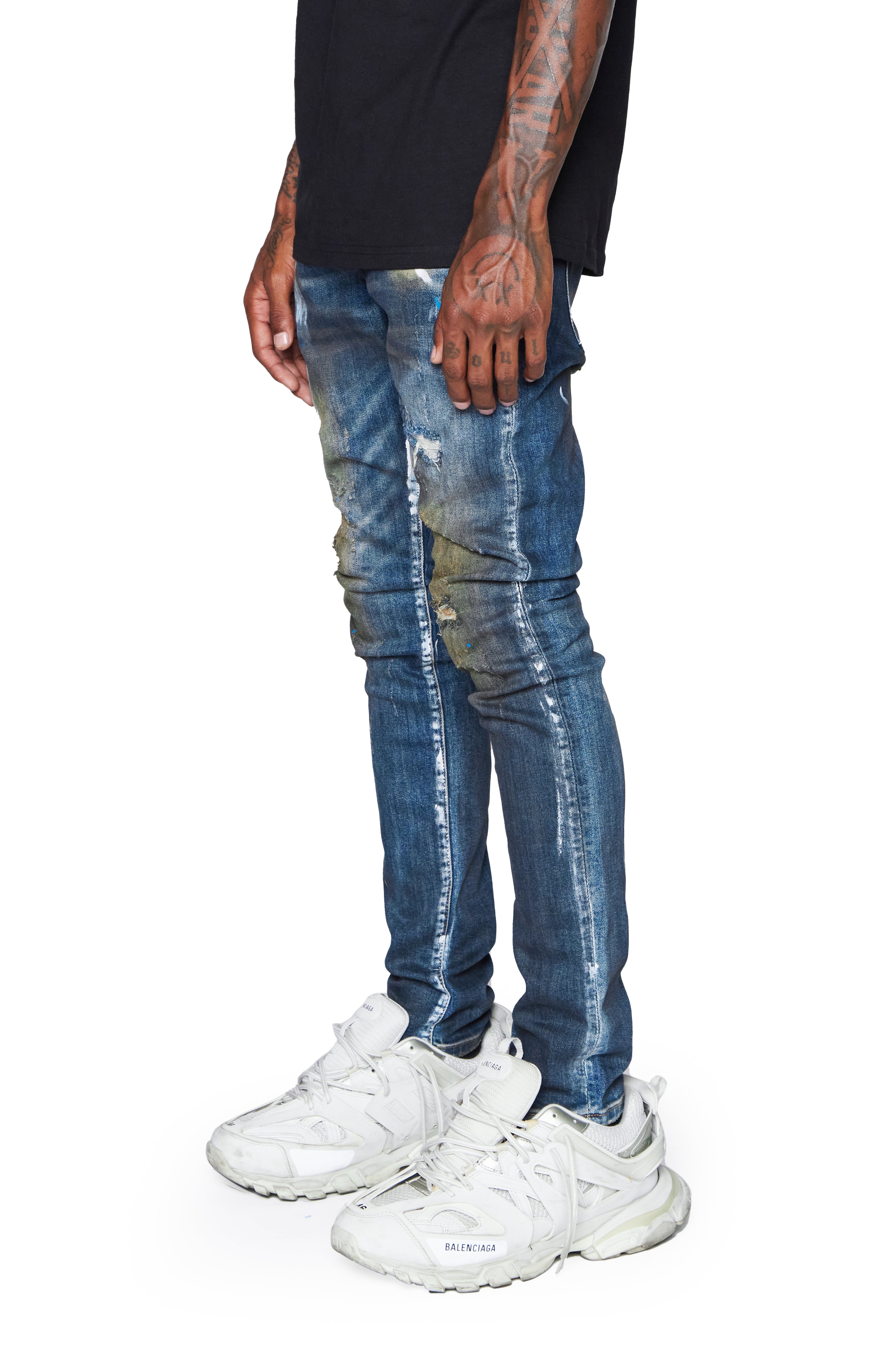 ESNTL LAB JEANS "MAJOR" DIRTY WASH